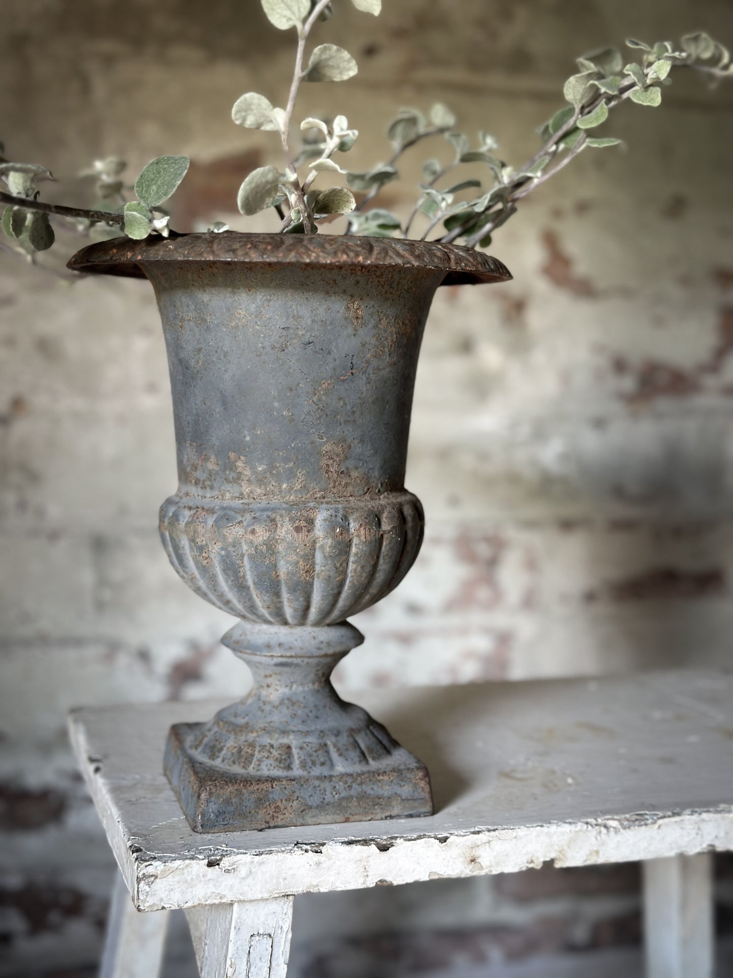 Gorgeous French Cast Iron Urn