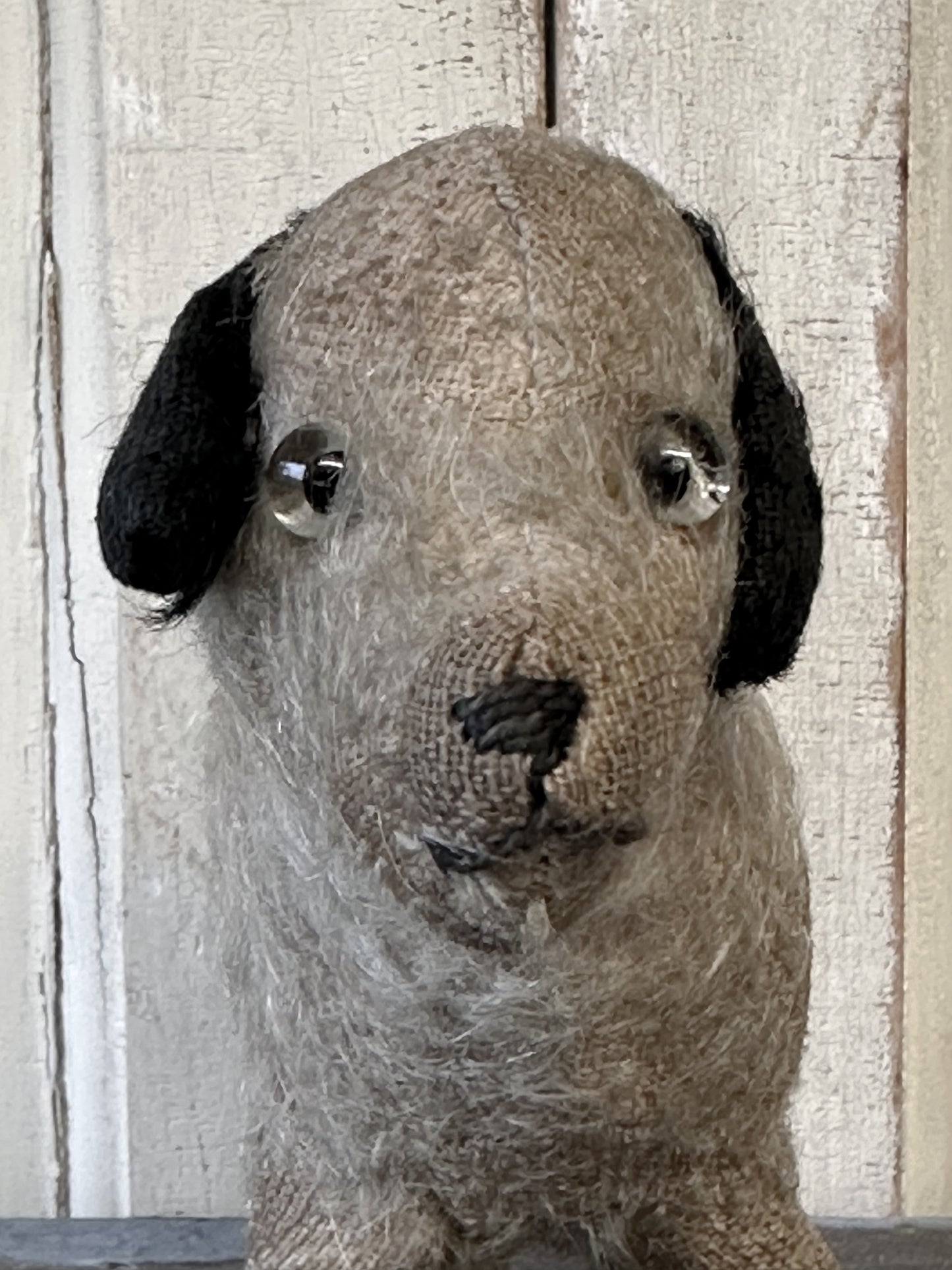 Antique Mohair “Caesar” Terrier Dog Soft Toy C.1930s by Farnell