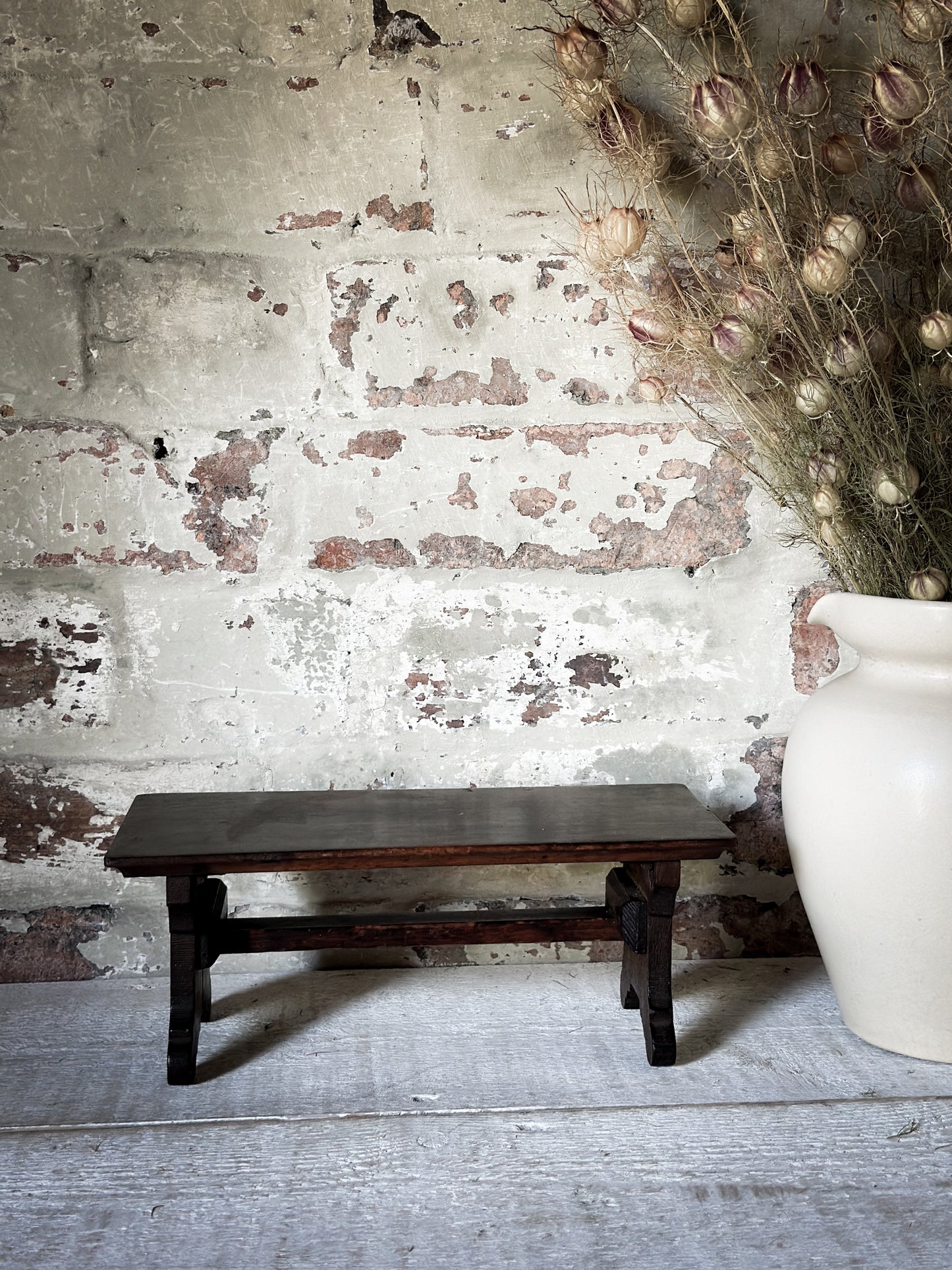 Vintage Mahogany Apprentice Piece Table