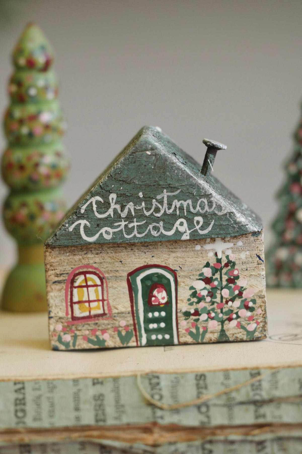 Reworked Vintage German Erzgebirge Christmas Houses – Christmas Cottage