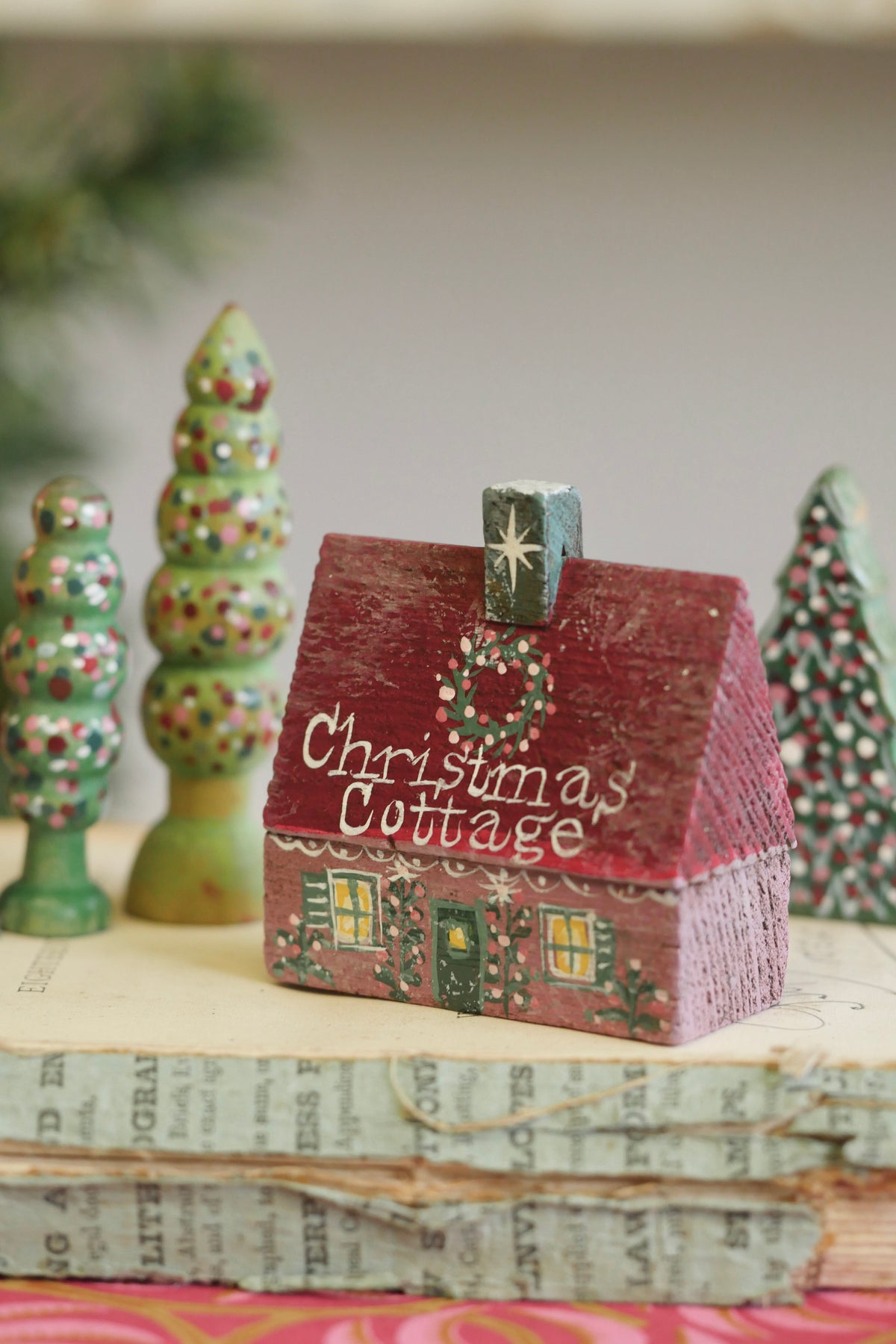 Reworked Vintage German Erzgebirge Christmas Houses – Christmas Cottage