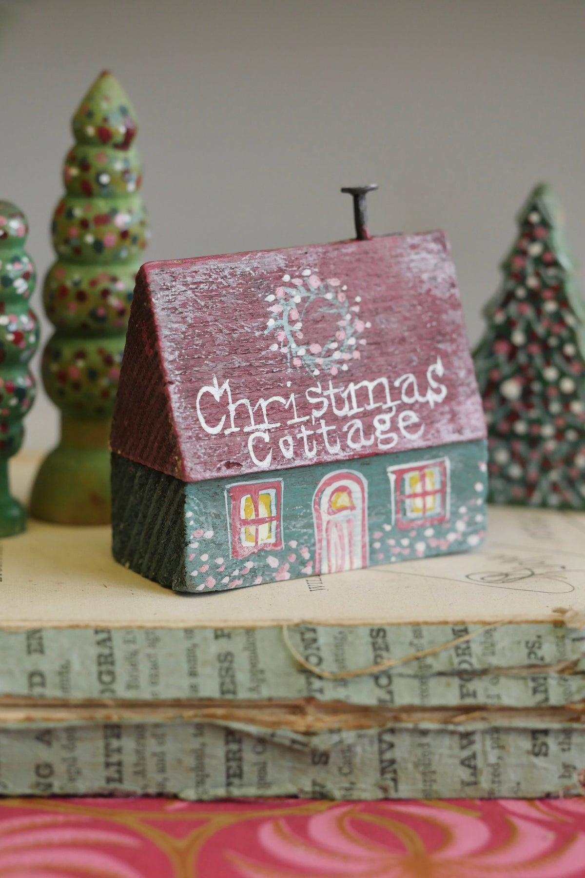 Reworked Vintage German Erzgebirge Christmas Houses – Christmas Cottage
