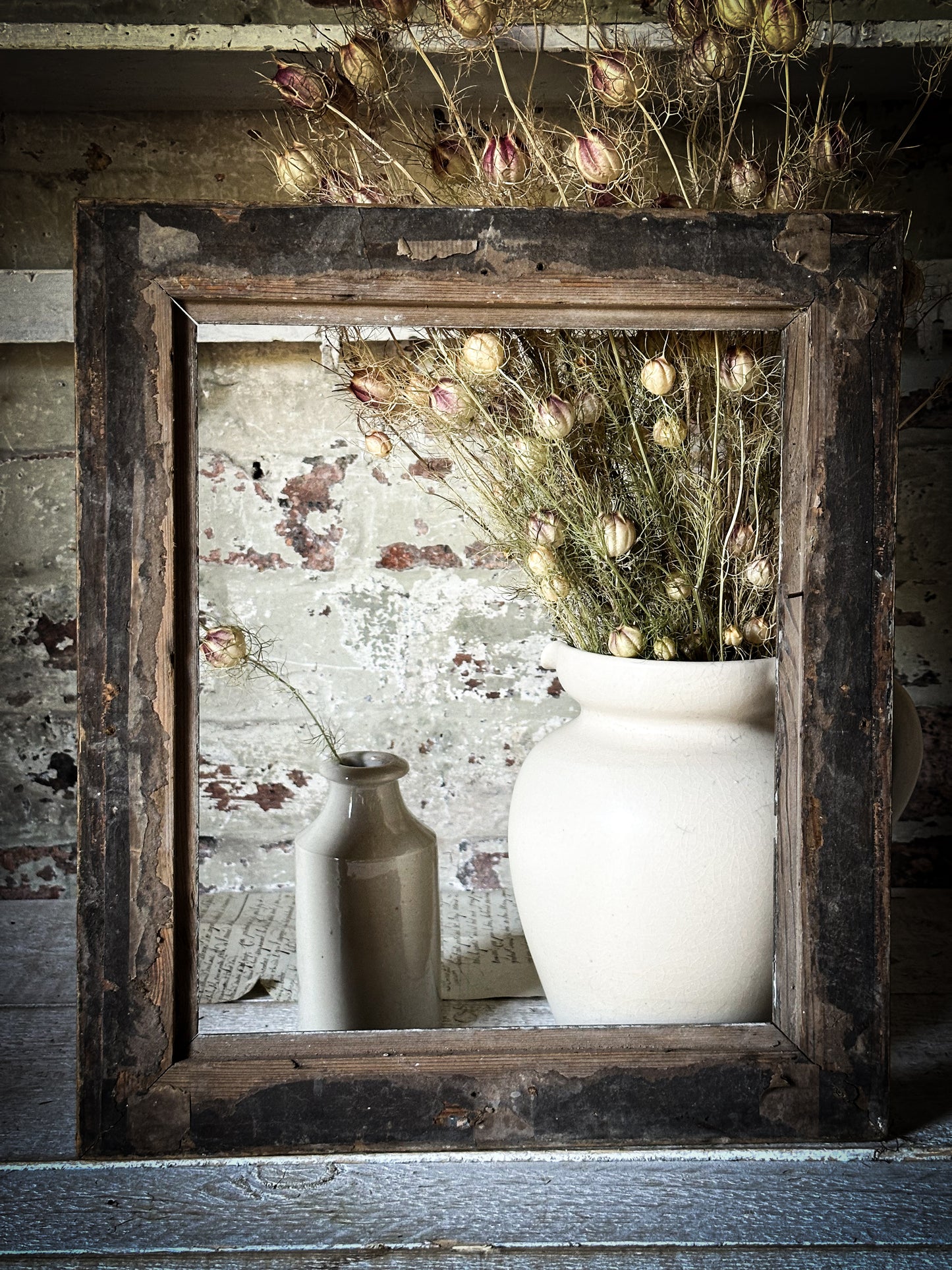 Antique French Gesso Frame