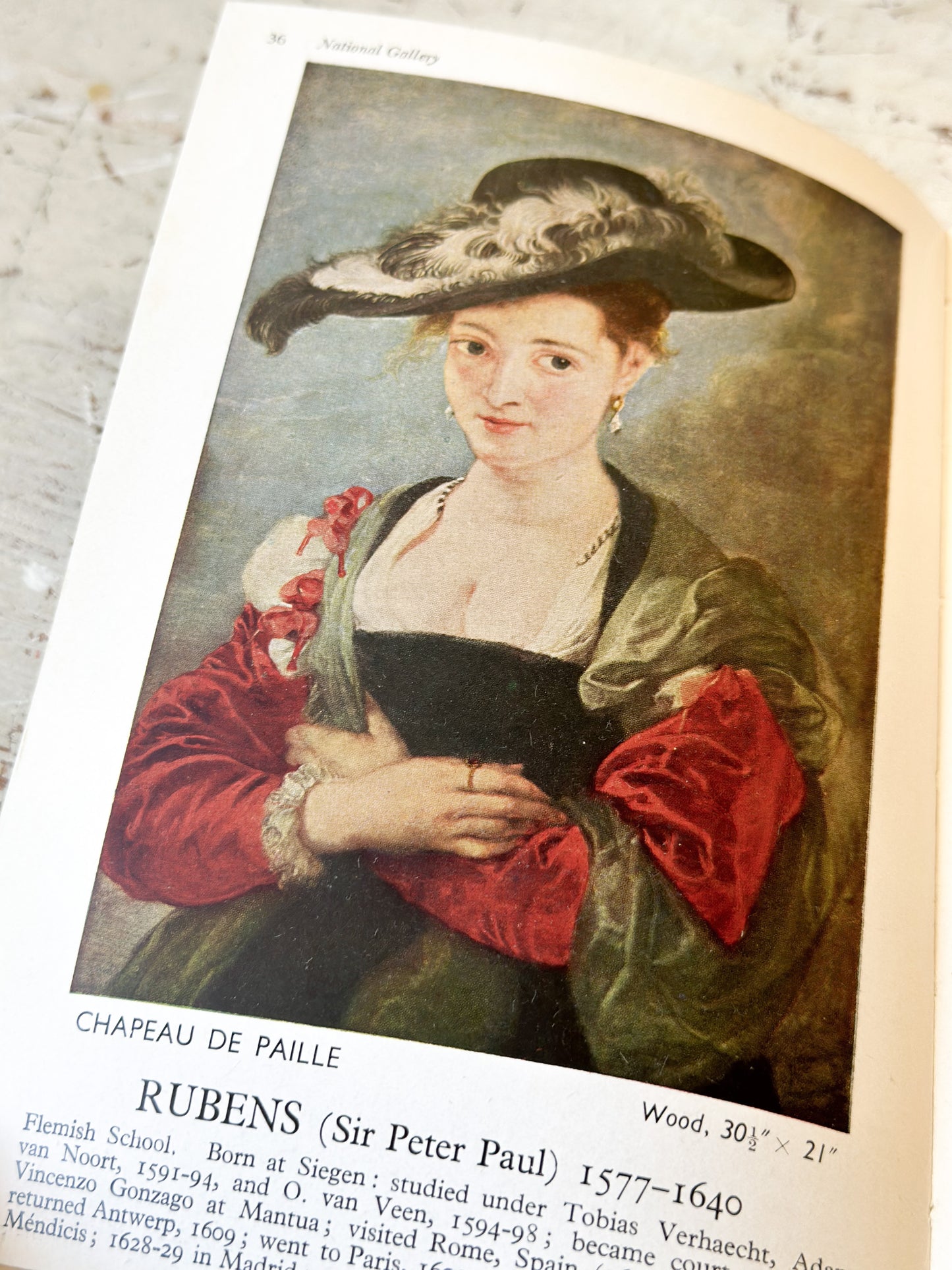 Cavalcade of Painting antique art book Harper of Holloway, 1930.
L18.5cm W13cm D1cm.