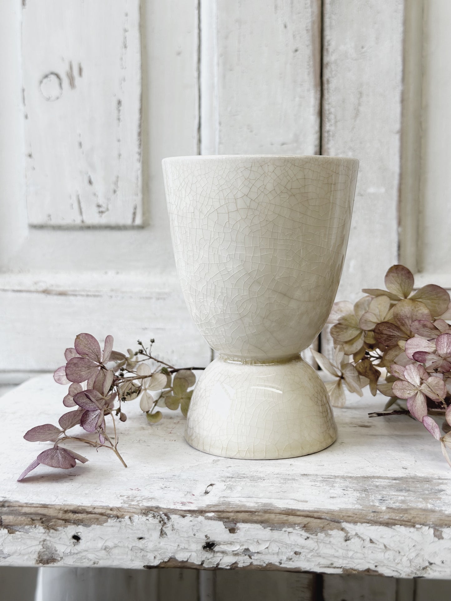 Antique Ironstone chicken and duck egg cup