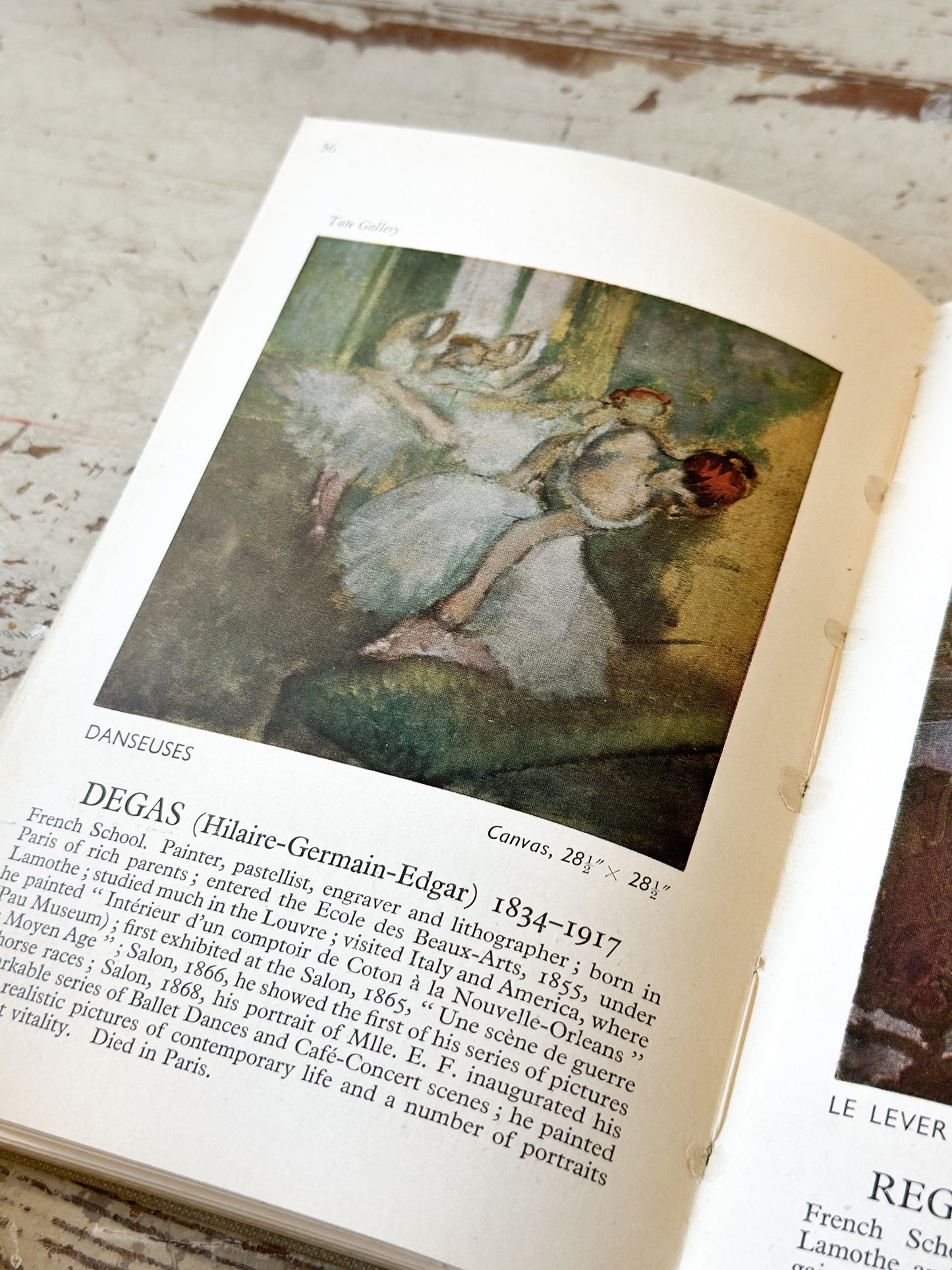 Cavalcade of Painting antique art book Harper of Holloway, 1930.
L18.5cm W13cm D1cm.