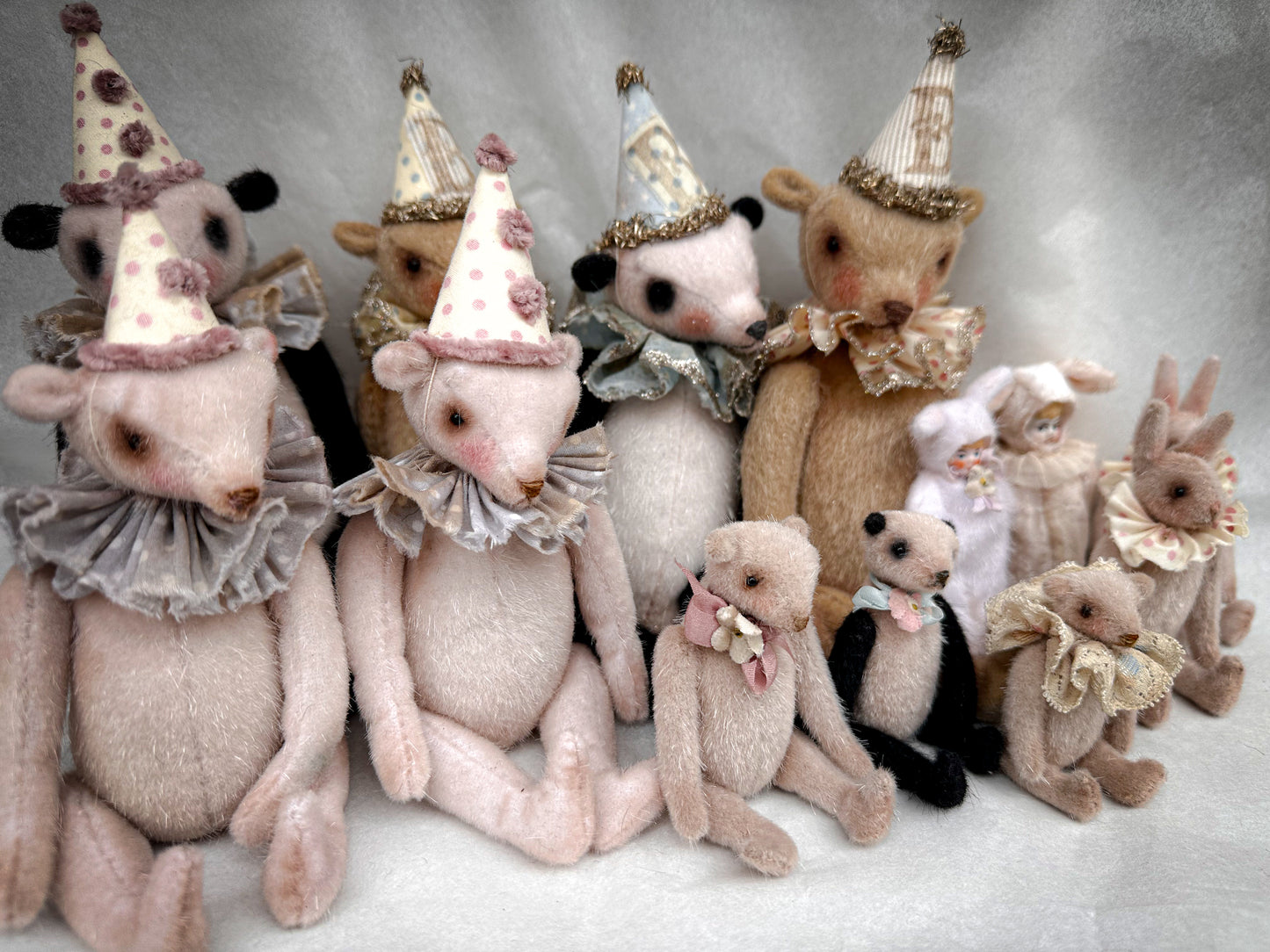 Handmade One of a Kind Mohair Art Teddy Bear by Goody Two Shoes