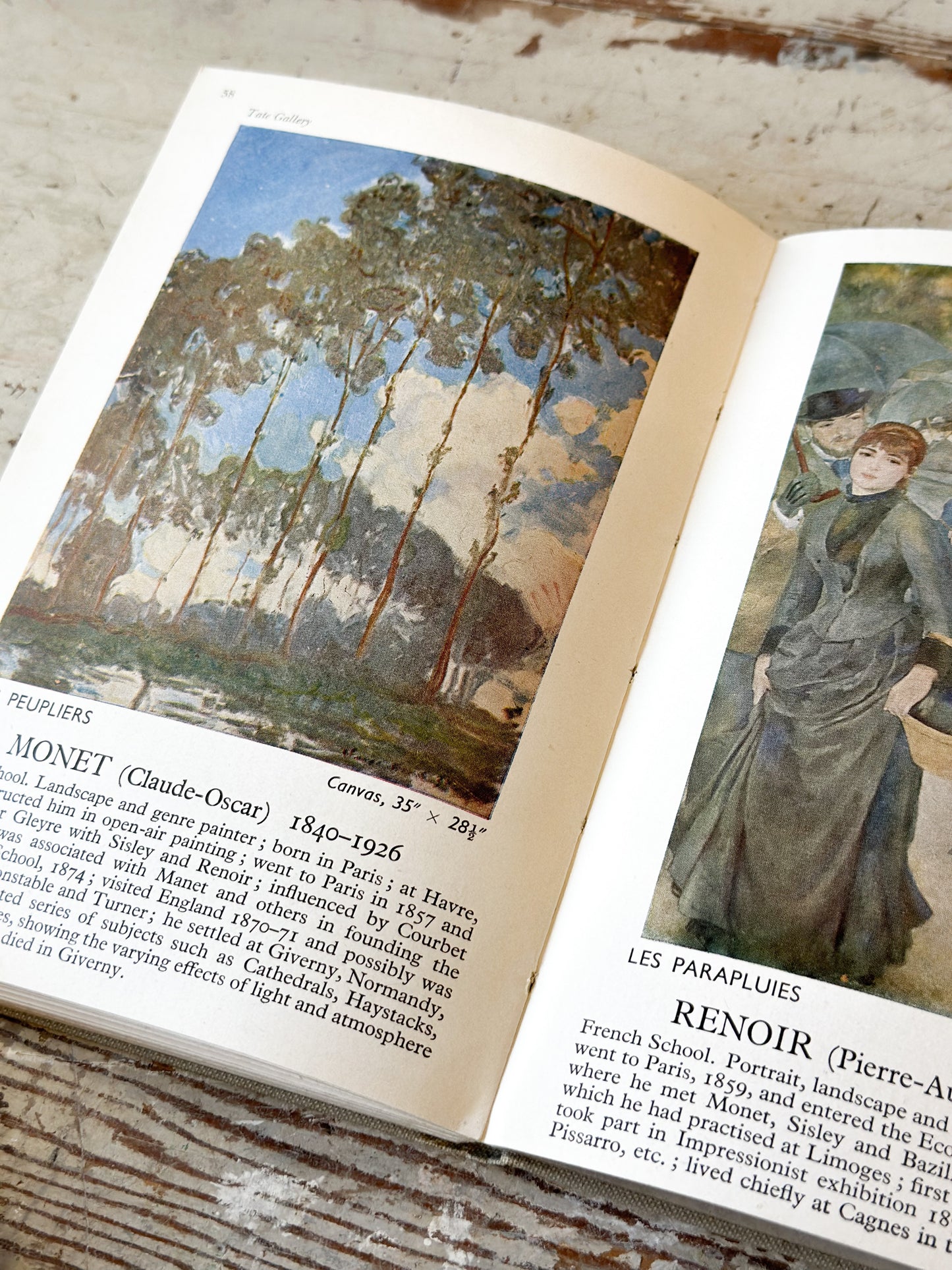 Cavalcade of Painting antique art book Harper of Holloway, 1930.
L18.5cm W13cm D1cm.
