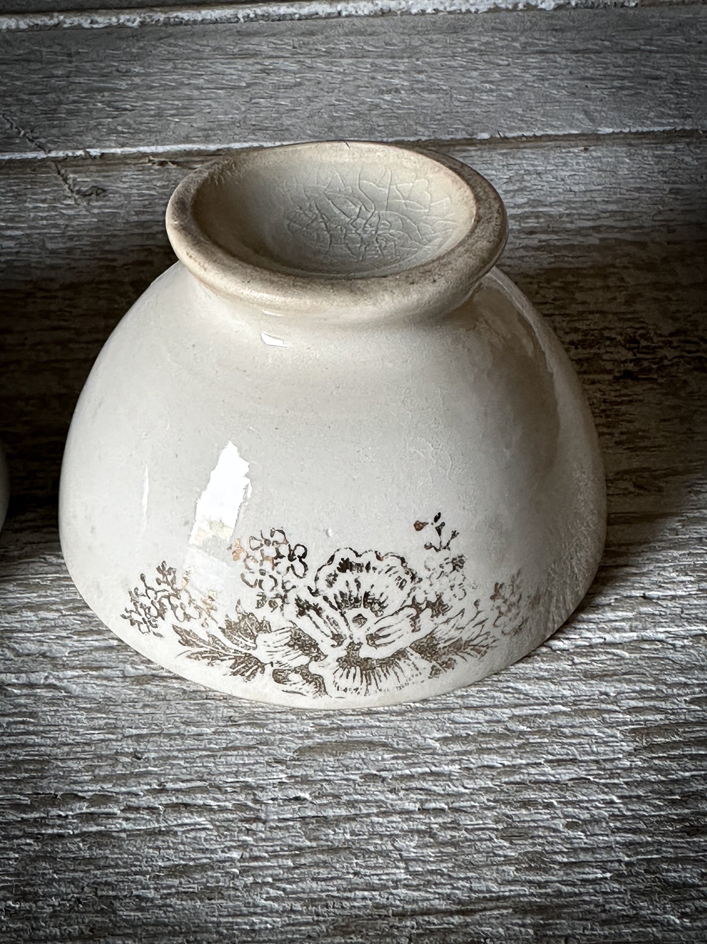 A Pair of French Mini Café au Lait Bowls