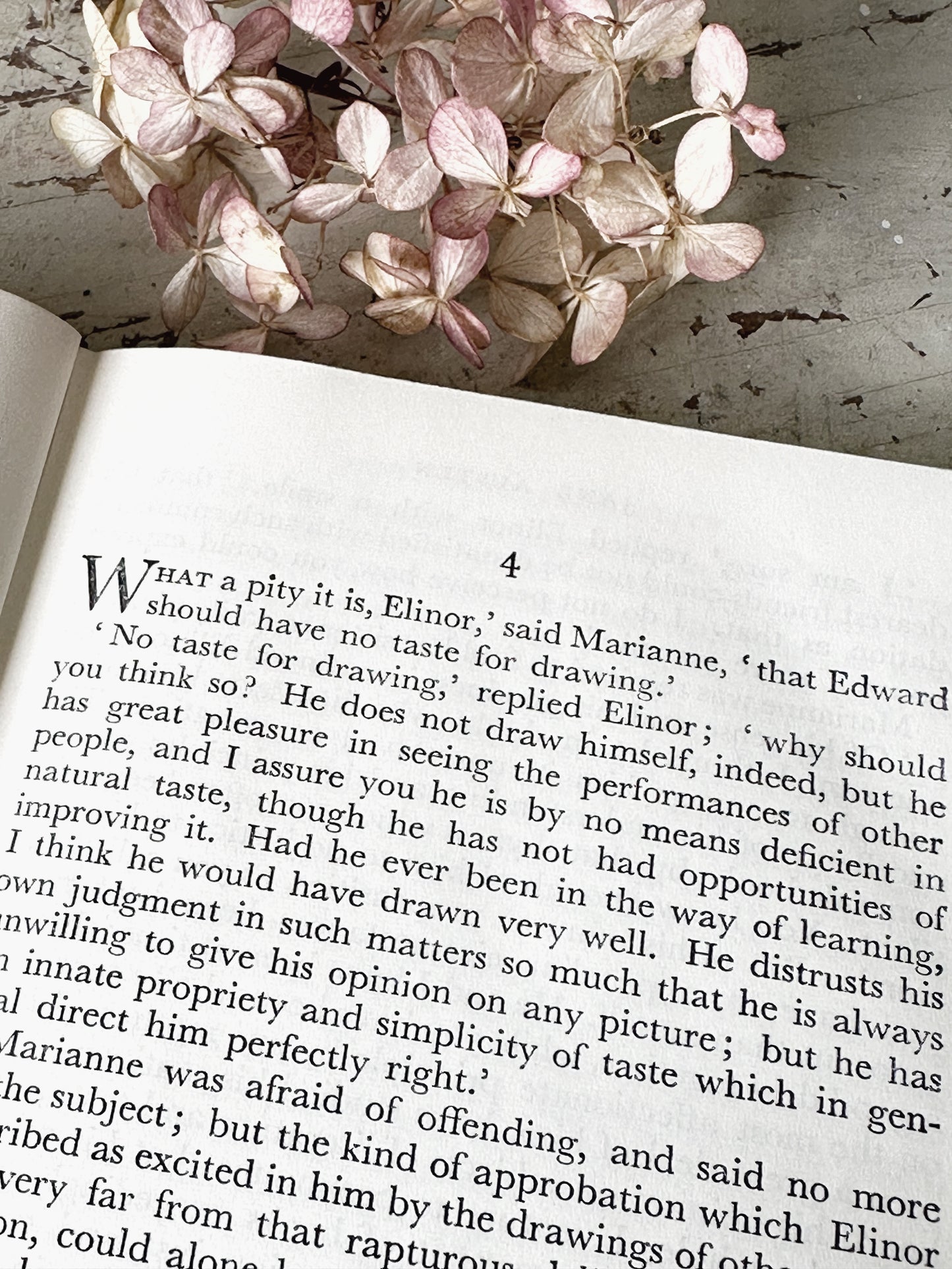 Vintage Jane Austen book Sense and Sensibility