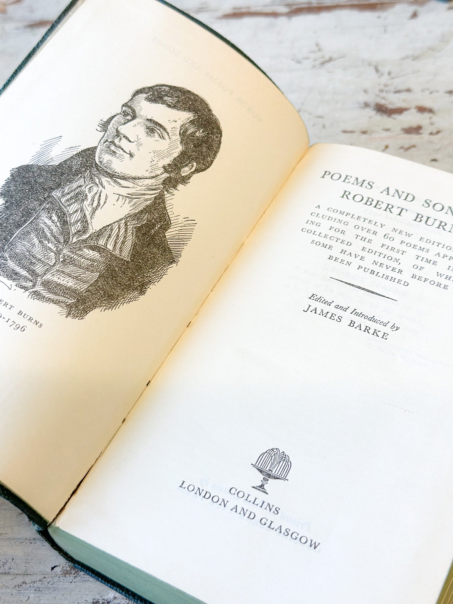 Three Olive Classics books “Lorna Doone” by R.D. Blackmore, “Robert Burnes poems”, “David Copperfield” by Charles Dickens