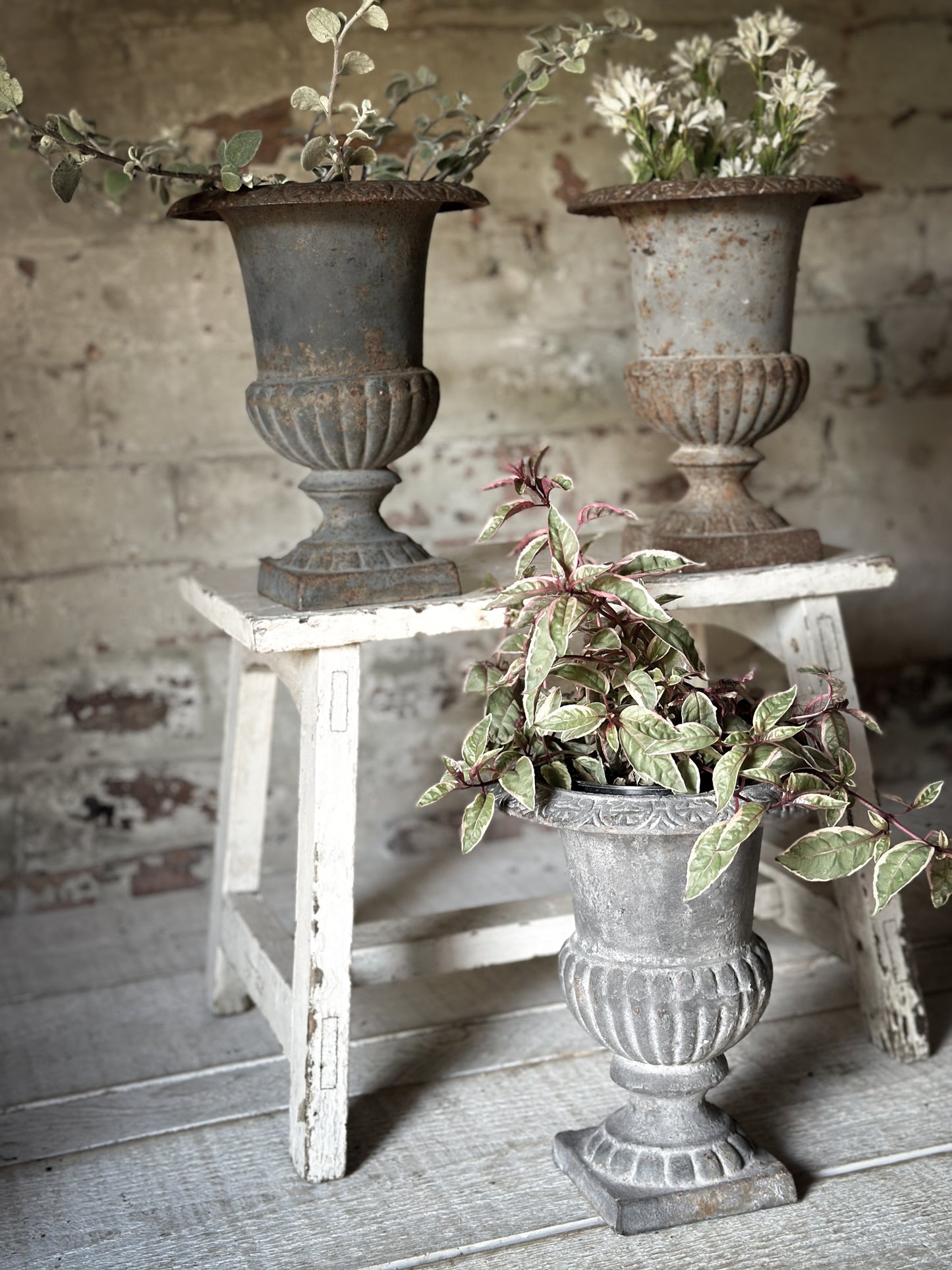 Gorgeous French Cast Iron Urn
