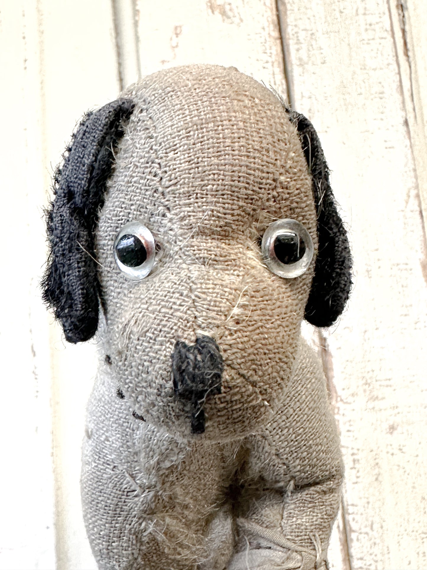 Antique Mohair “Caesar” Terrier Dog Soft Toy C.1930s by Farnell
