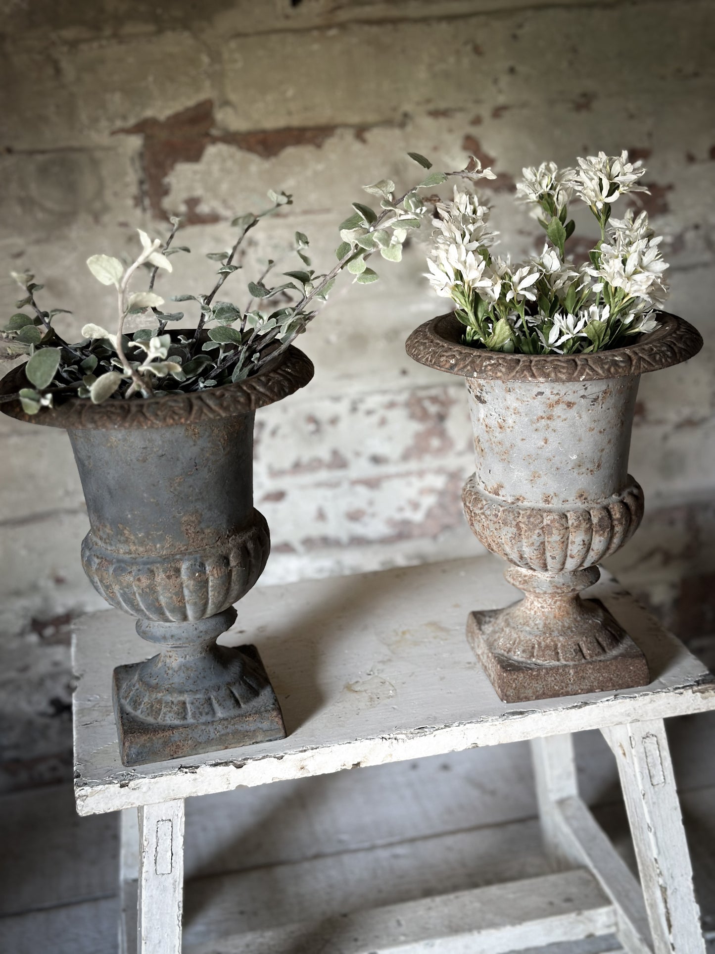 Gorgeous French Cast Iron Urn