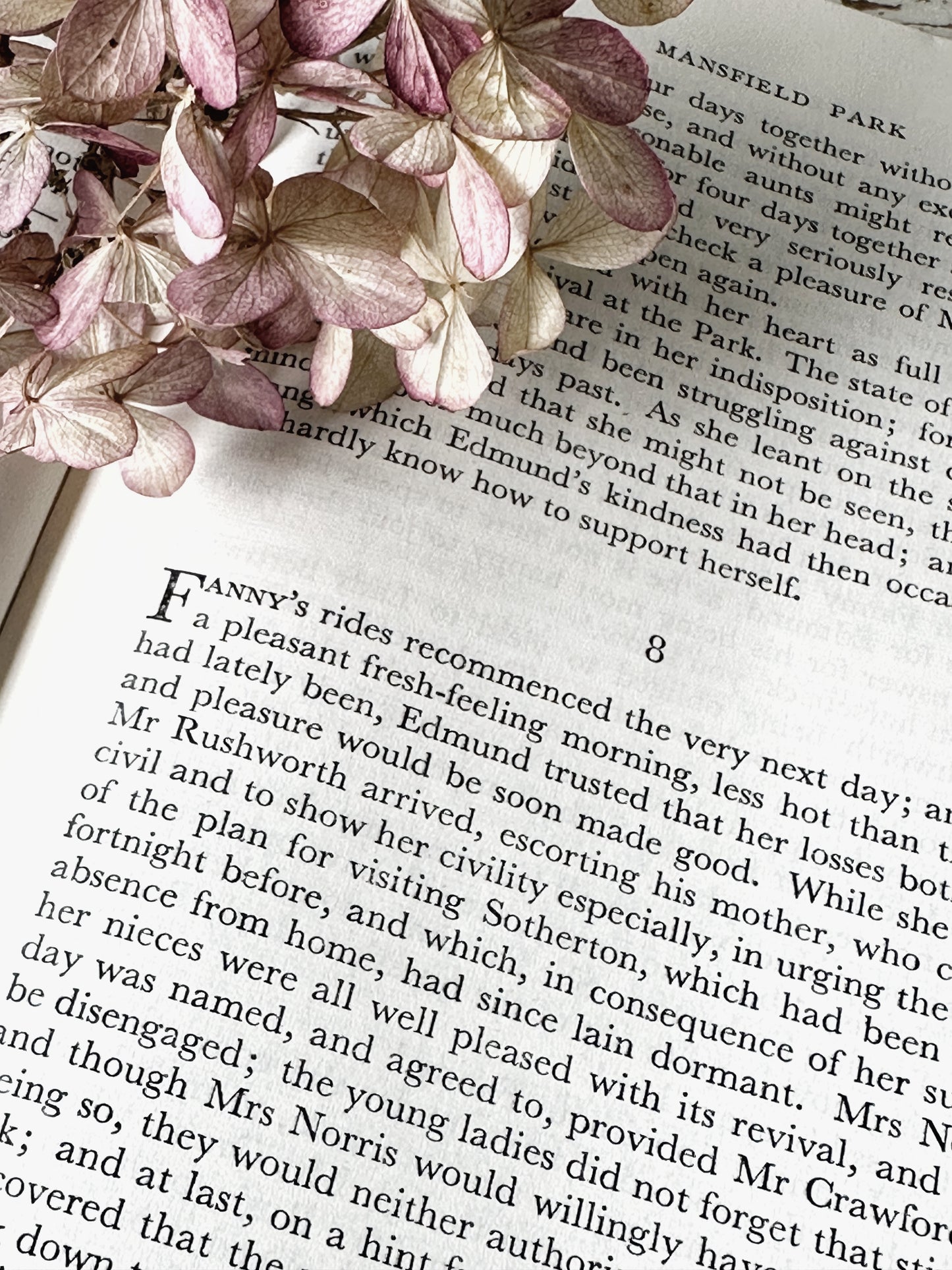 Vintage Jane Austen book Mansfield Park