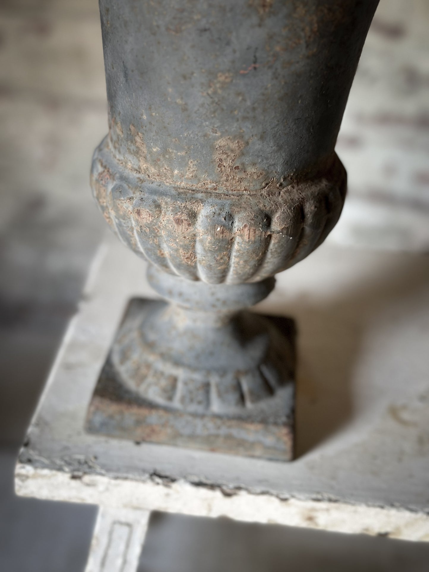 Gorgeous French Cast Iron Urn