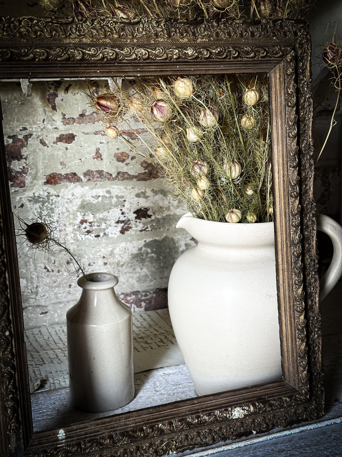 Antique French Gesso Frame