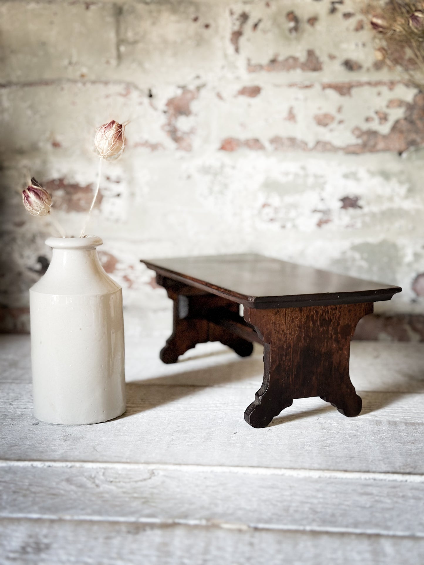 Vintage Mahogany Apprentice Piece Table