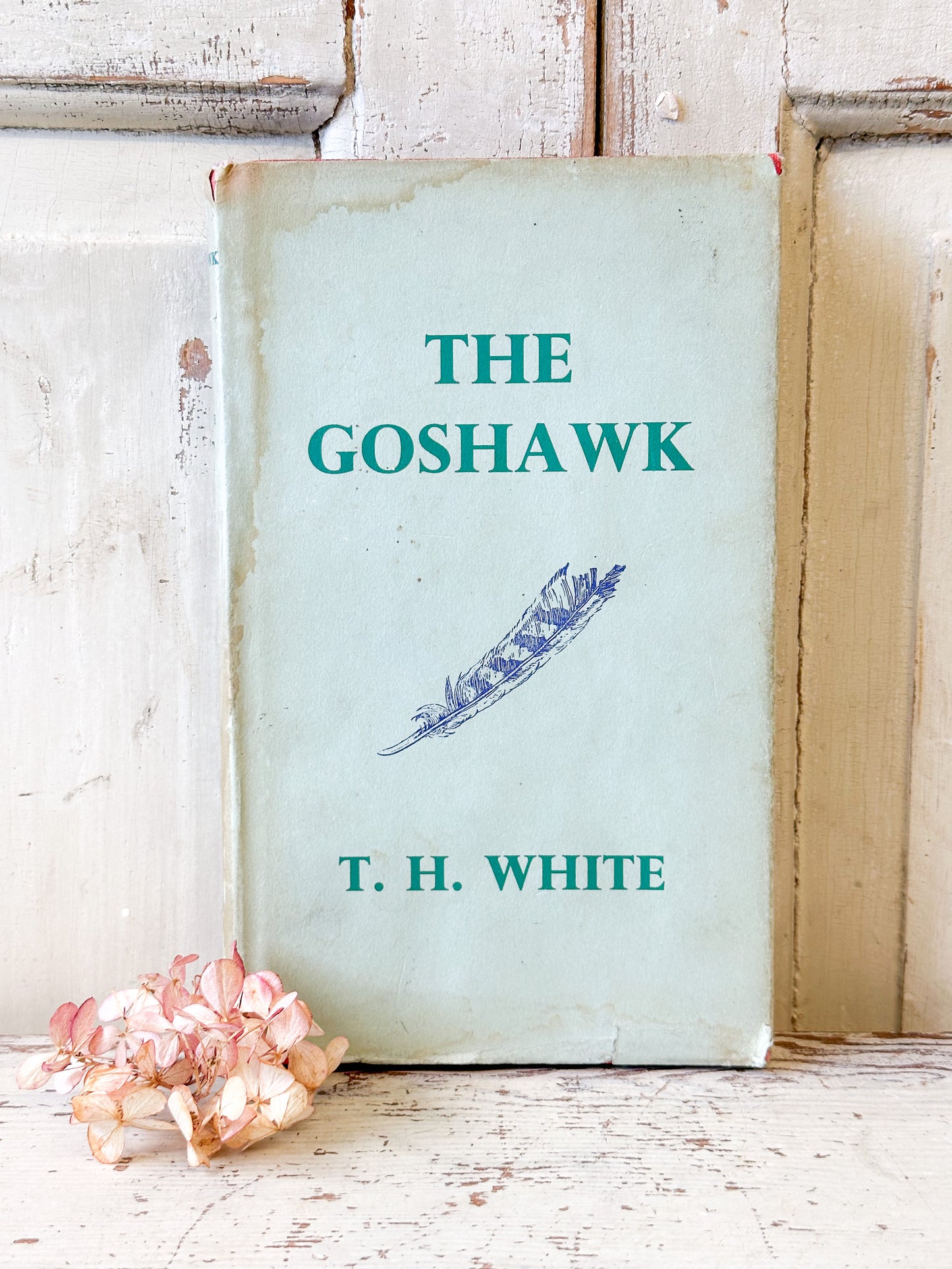 Vintage book “The Goshawk” by T.H. White, Jonathan Cape, London 1953
