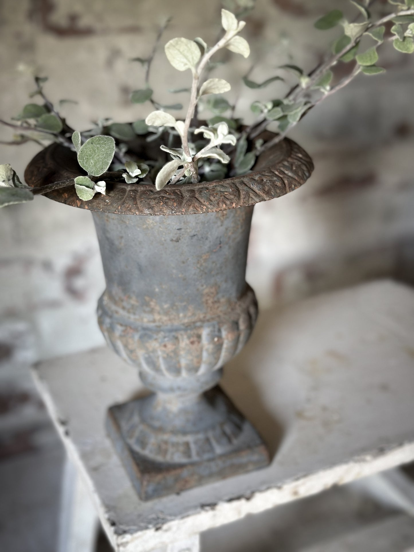 Gorgeous French Cast Iron Urn