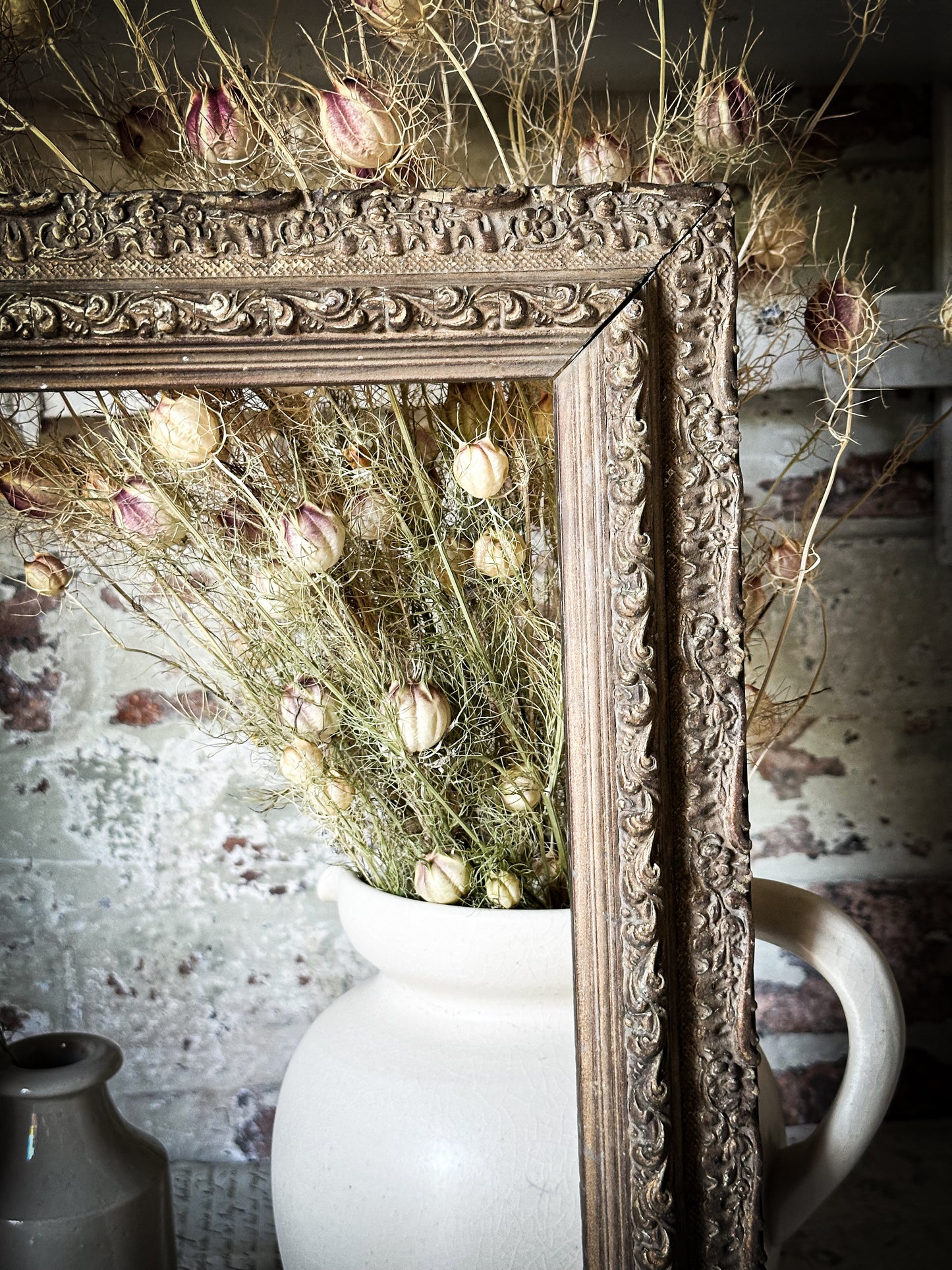 Antique French Gesso Frame