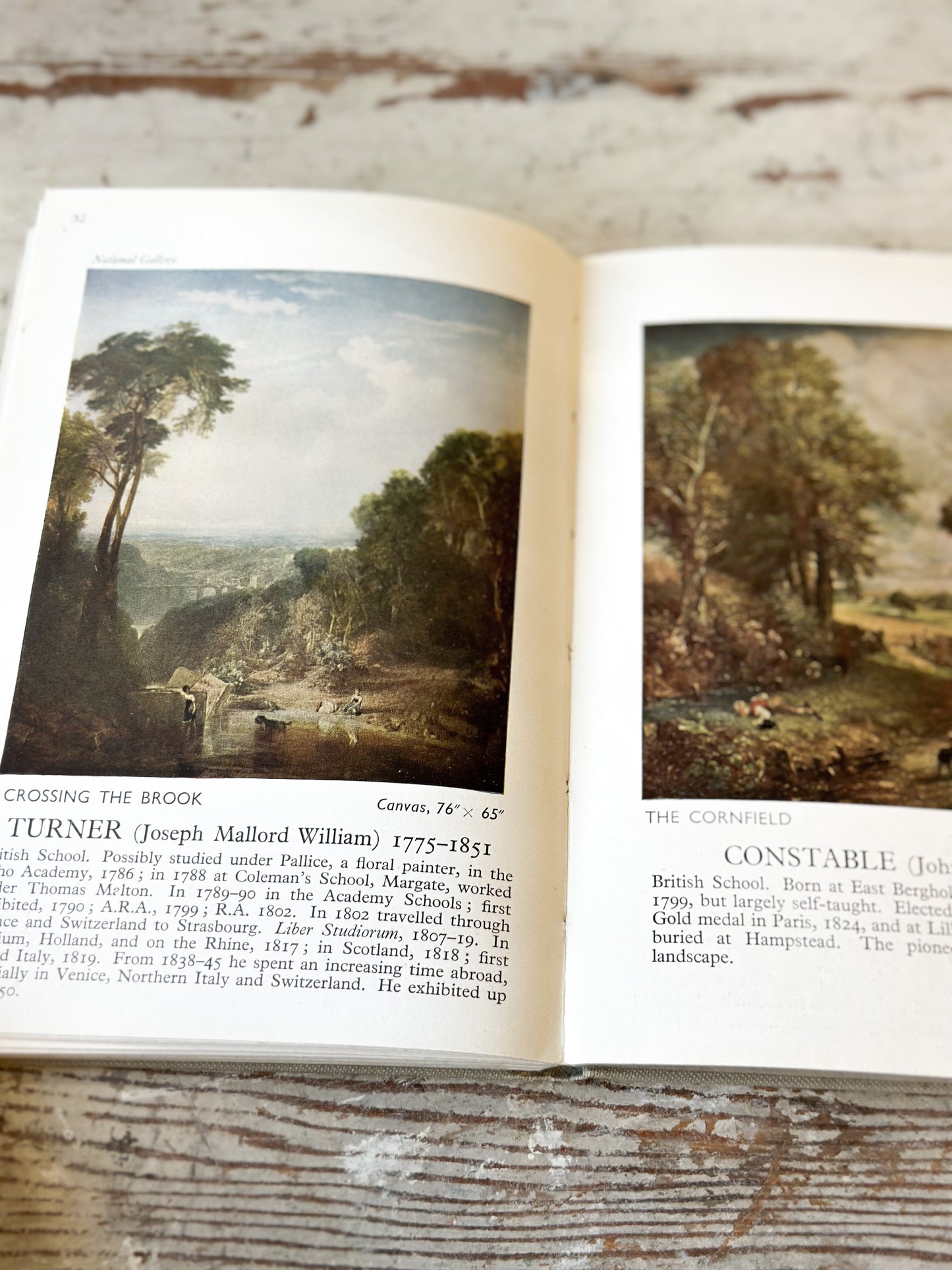 Cavalcade of Painting antique art book Harper of Holloway, 1930.
L18.5cm W13cm D1cm.