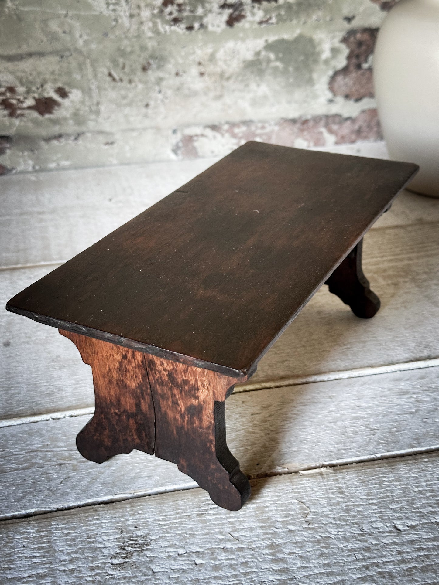 Vintage Mahogany Apprentice Piece Table