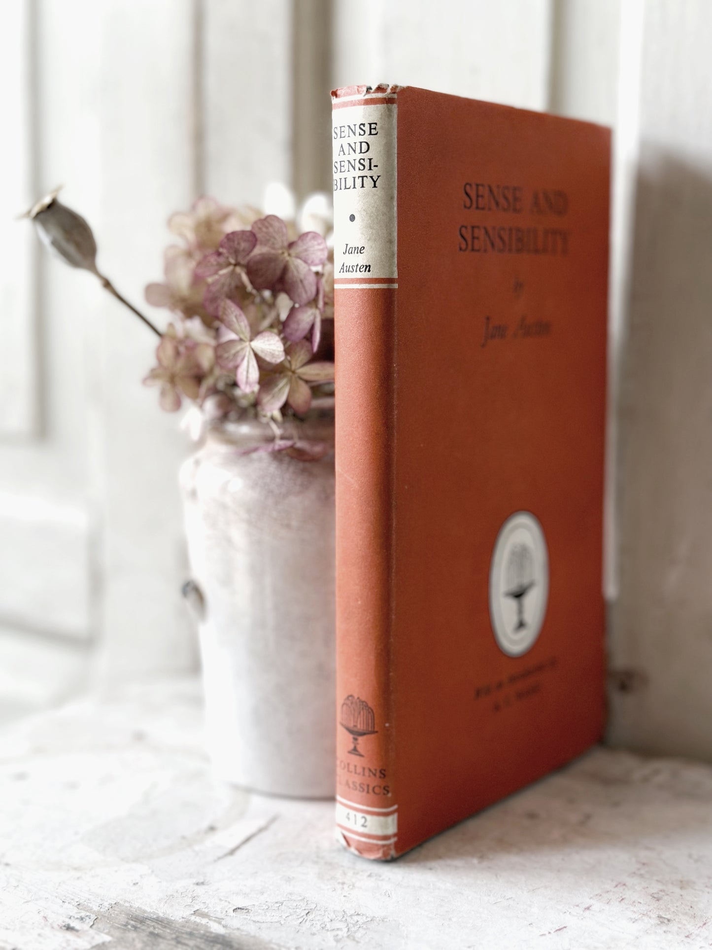 Vintage Jane Austen book Sense and Sensibility