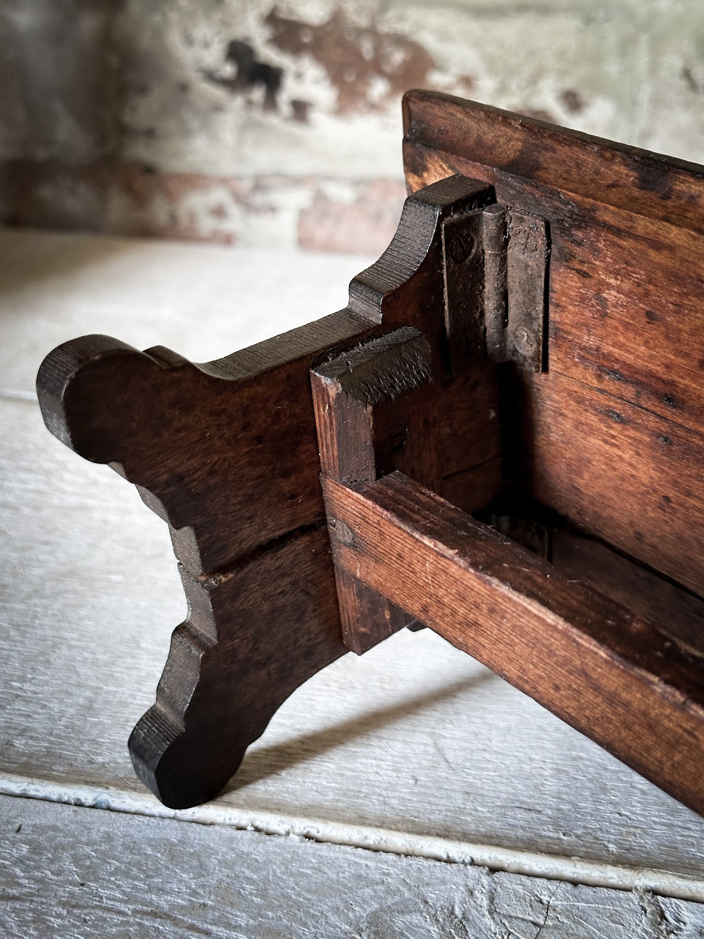 Vintage Mahogany Apprentice Piece Table