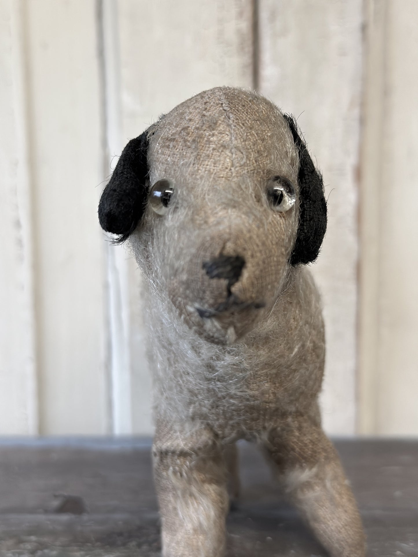 Antique Mohair “Caesar” Terrier Dog Soft Toy C.1930s by Farnell
