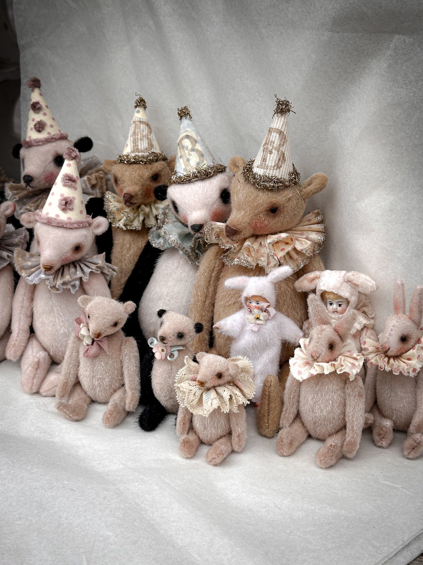 Handmade One of a Kind Mohair Art Teddy Bear by Goody Two Shoes