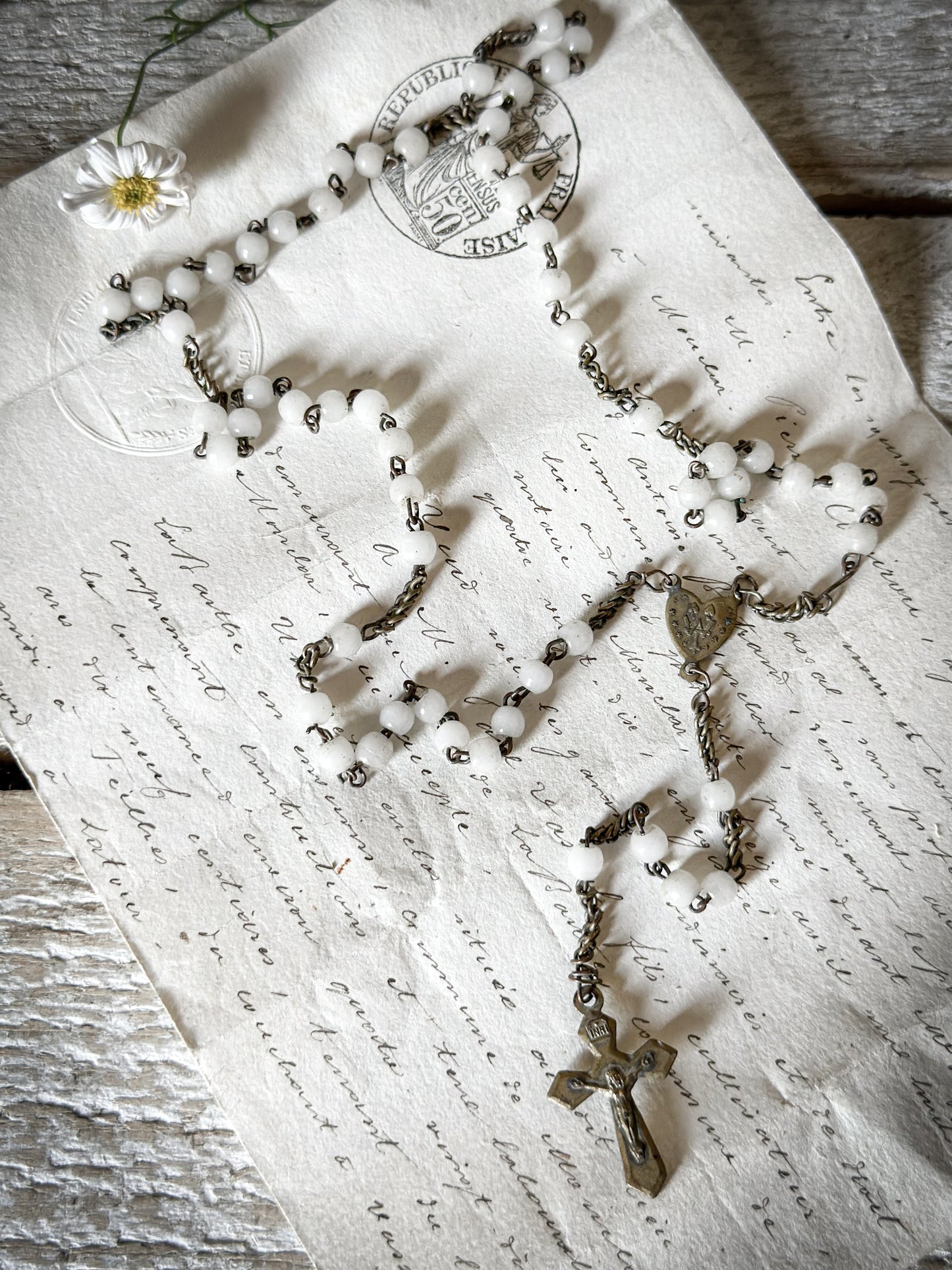 A Vintage French Rosary