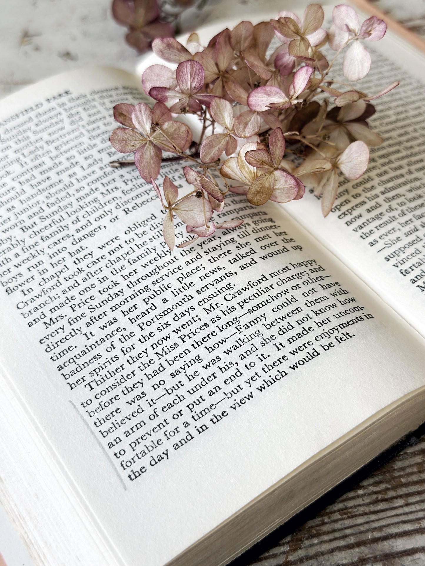 Vintage Jane Austen book Mansfield Park