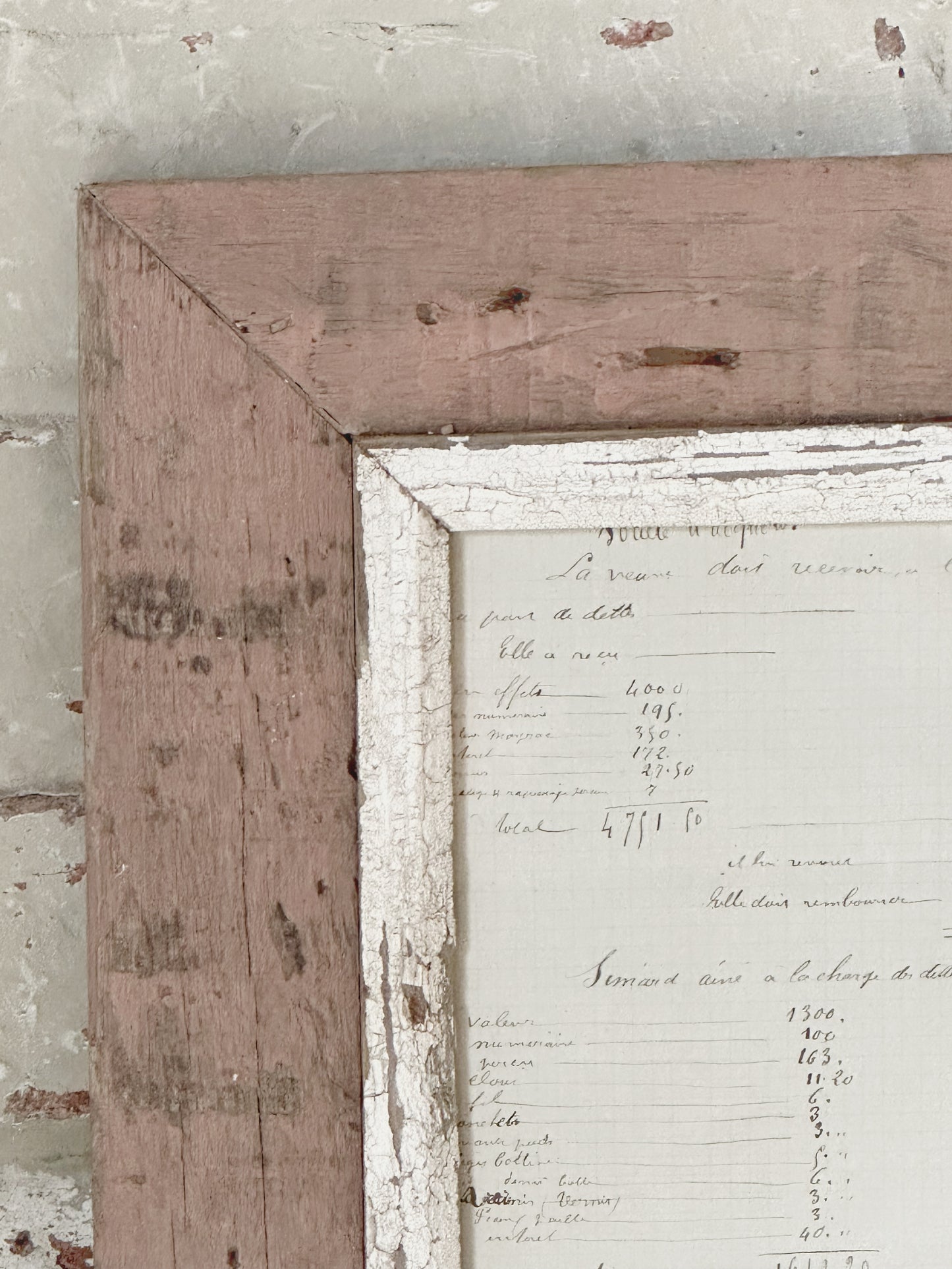 Recycled Wooden Frame by Luna Design A4 Skinny A