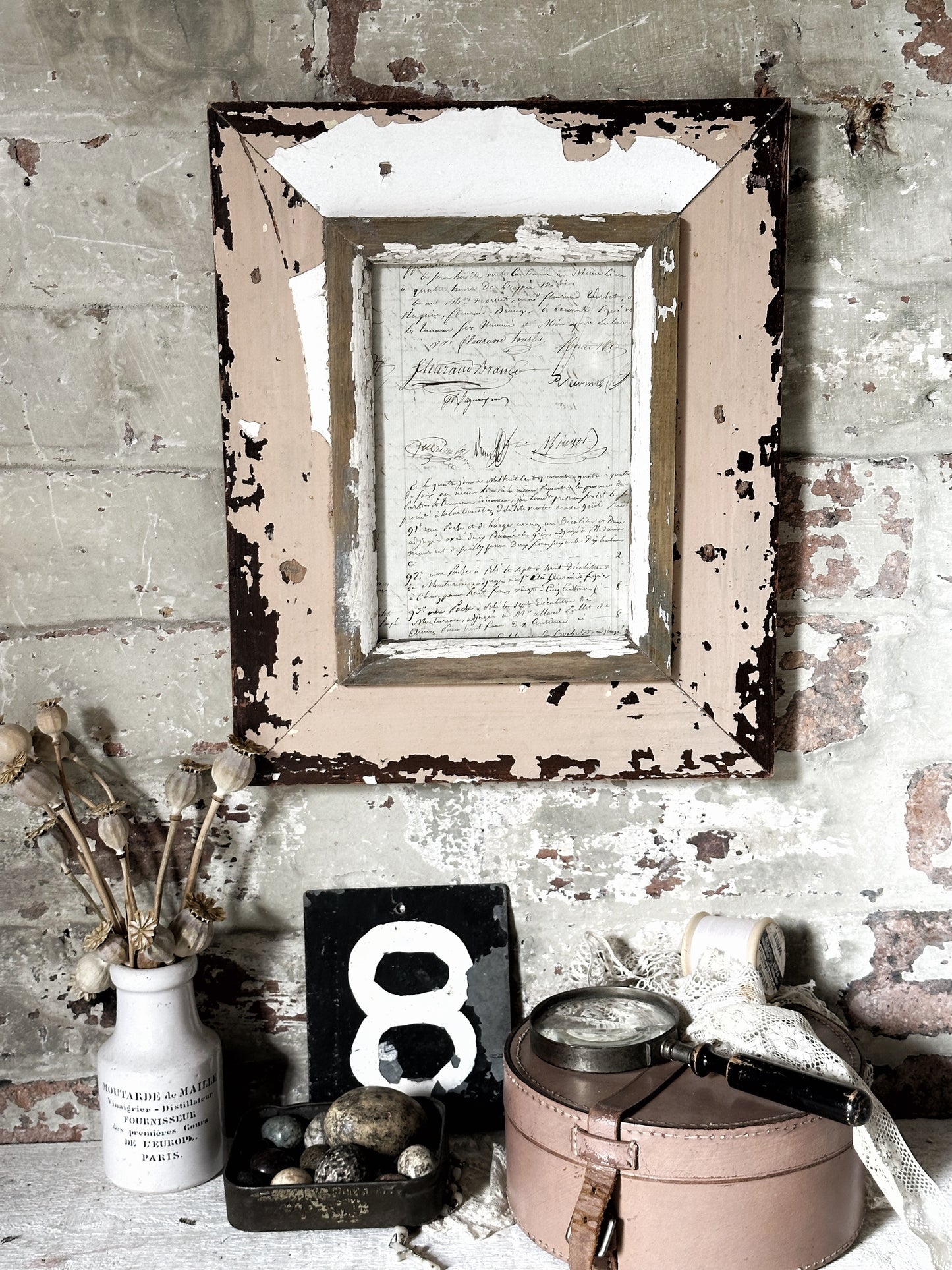 Recycled Wooden Frame by Luna Design A5 Rectangle J