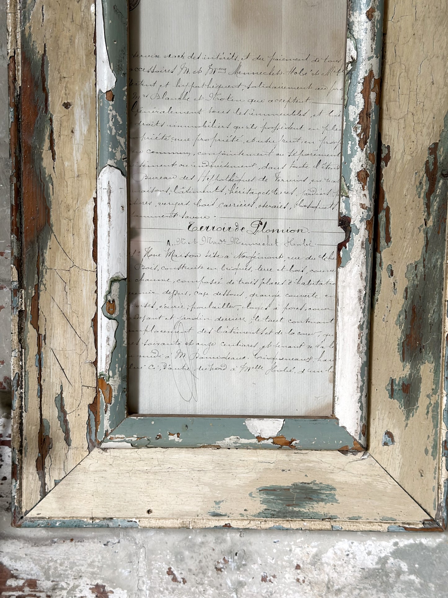 Recycled Wooden Frame by Luna Design A4 Skinny B