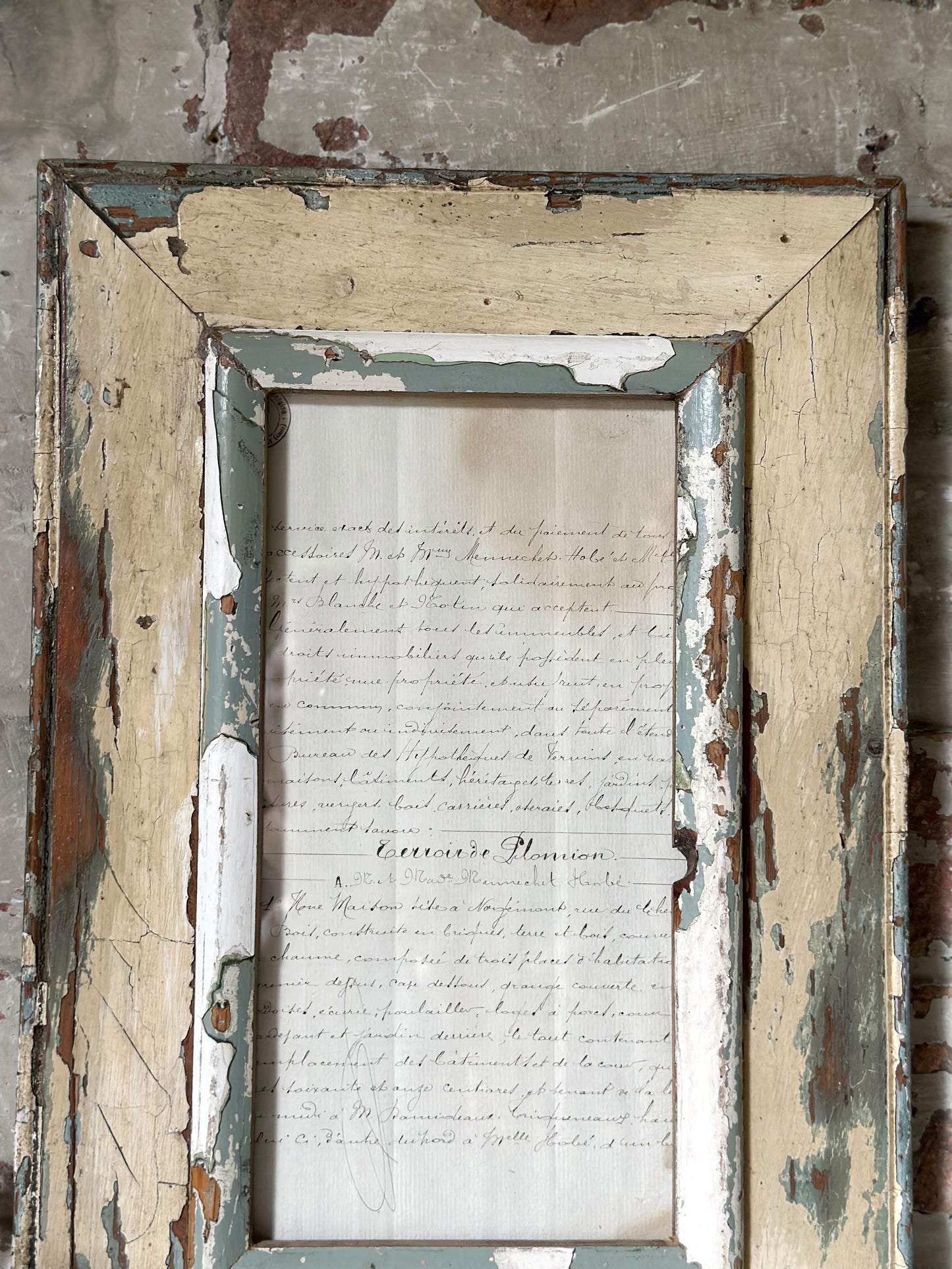 Recycled Wooden Frame by Luna Design A4 Skinny B