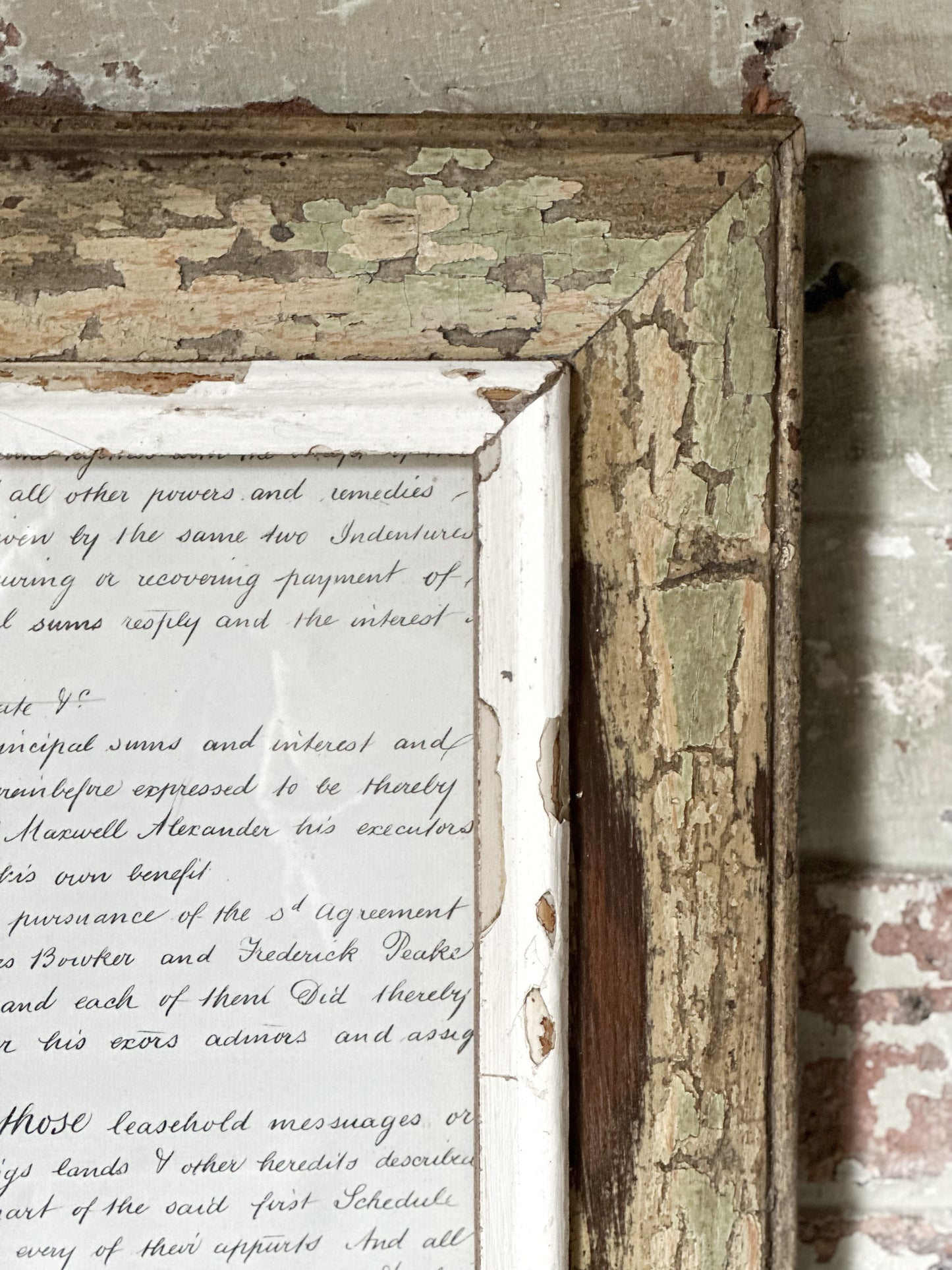 Recycled Wooden Frame by Luna Design A4 Skinny A