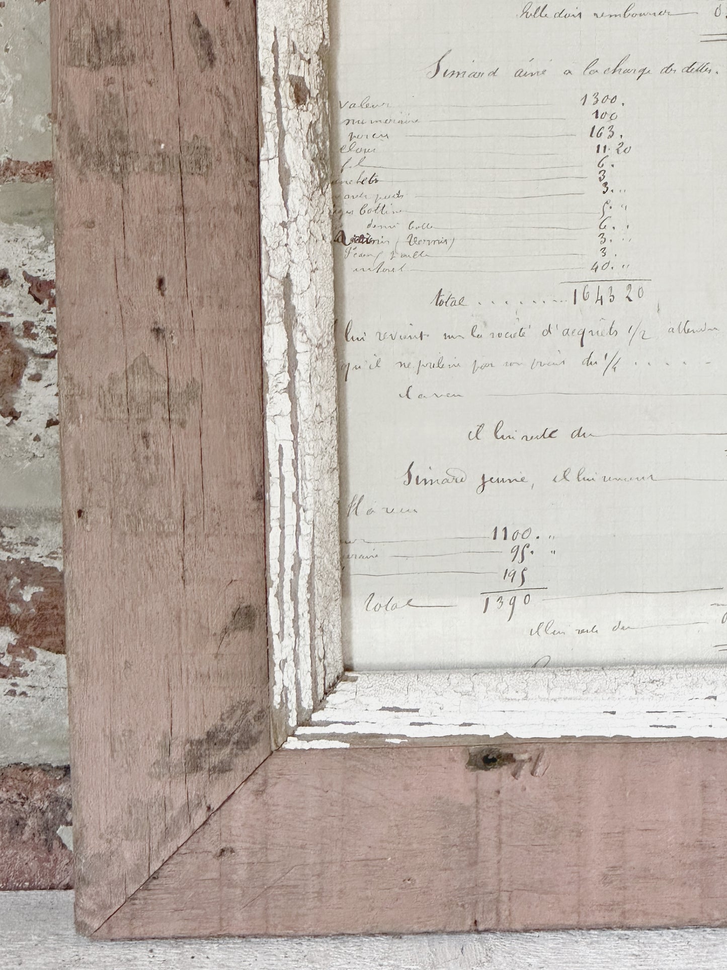 Recycled Wooden Frame by Luna Design A4 Skinny A