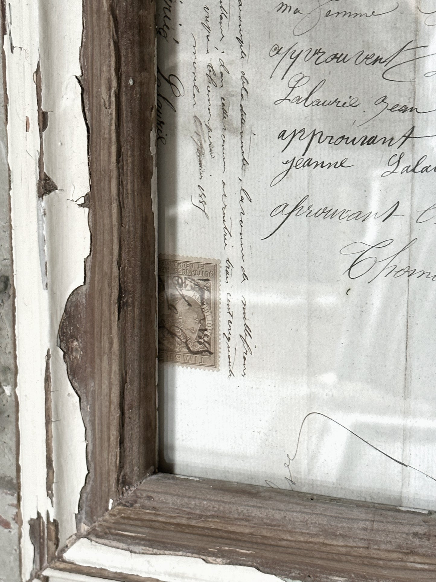 Recycled Wooden Frame by Luna Design Rectangle Simple E