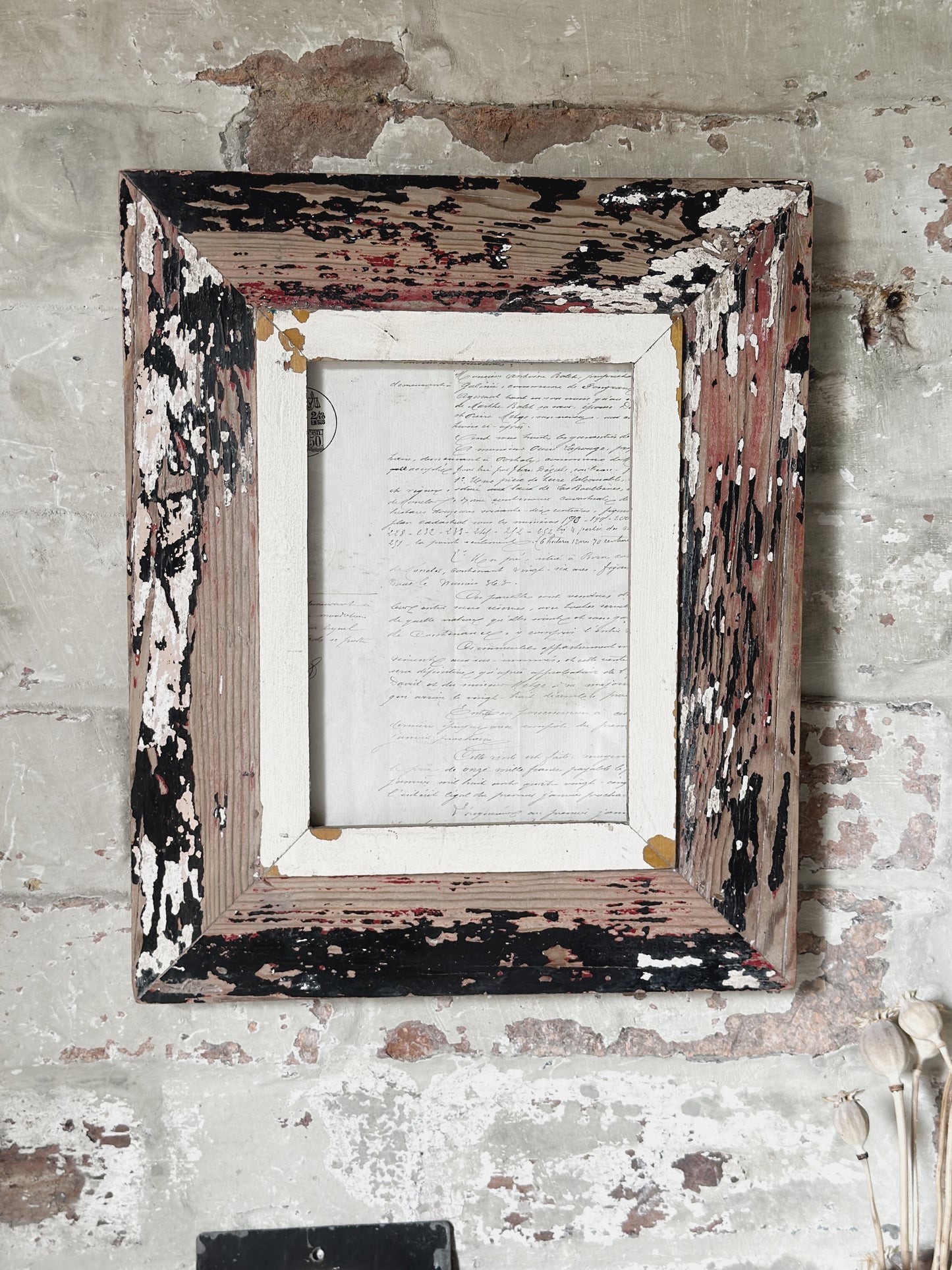 Recycled Wooden Frame by Luna Design A5 Rectangle C