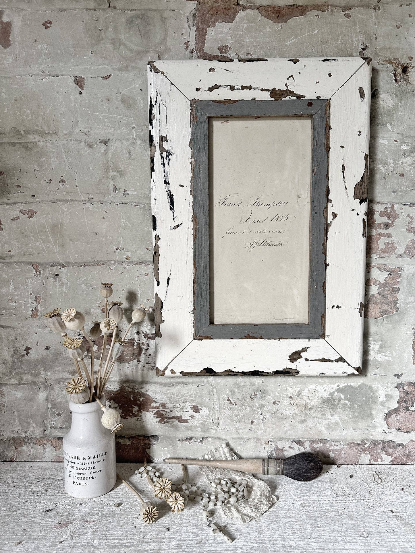 Recycled Wooden Frame by Luna Design A4 Skinny K