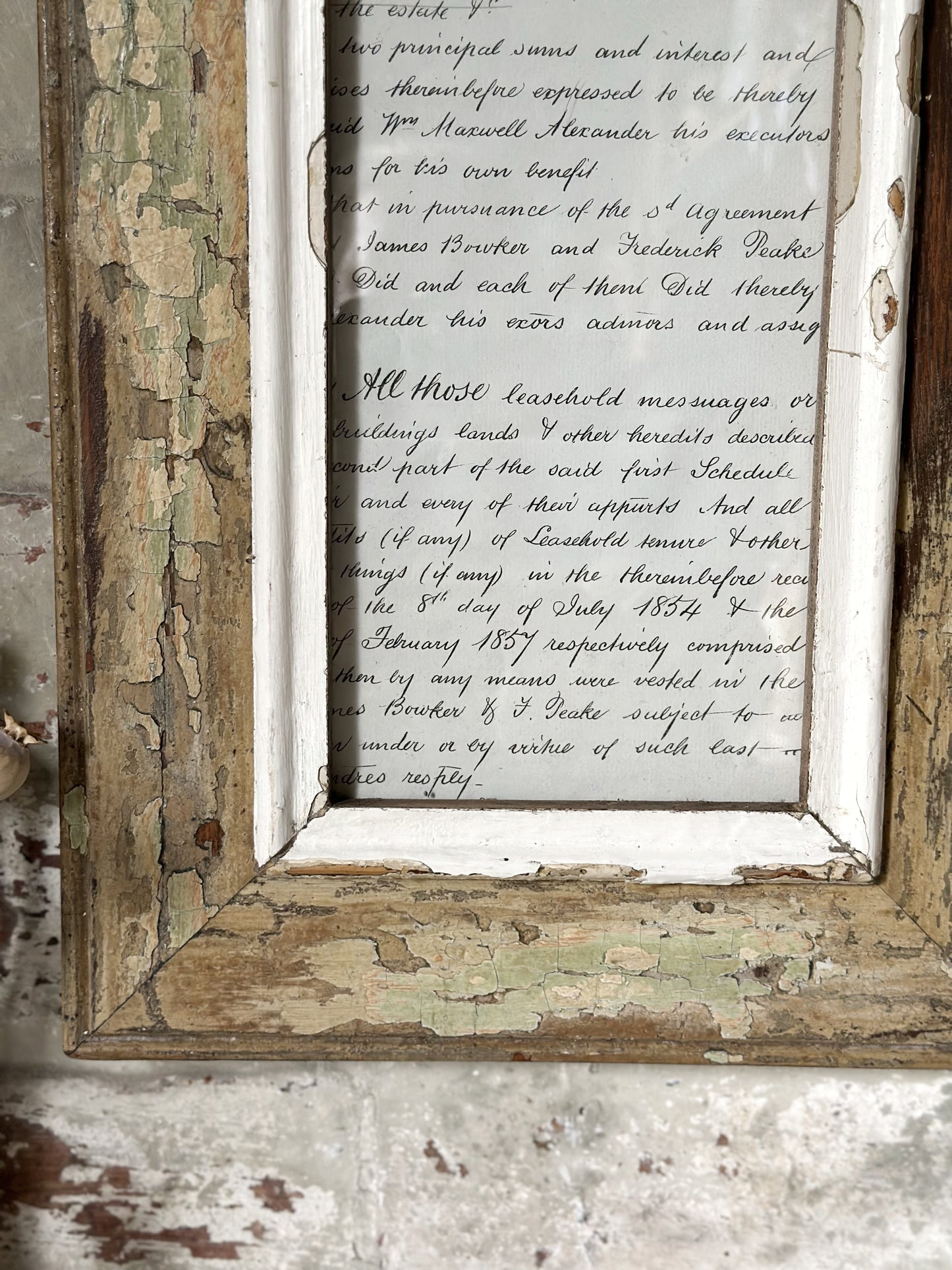 Recycled Wooden Frame by Luna Design A4 Skinny A