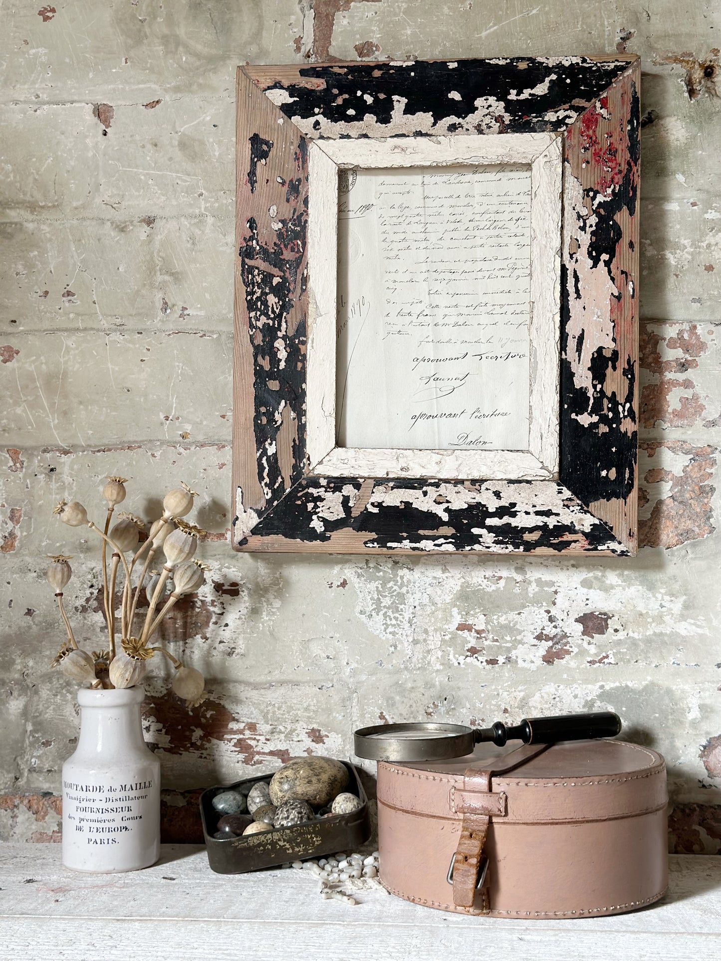 Recycled Wooden Frame by Luna Design A5 Rectangle B
