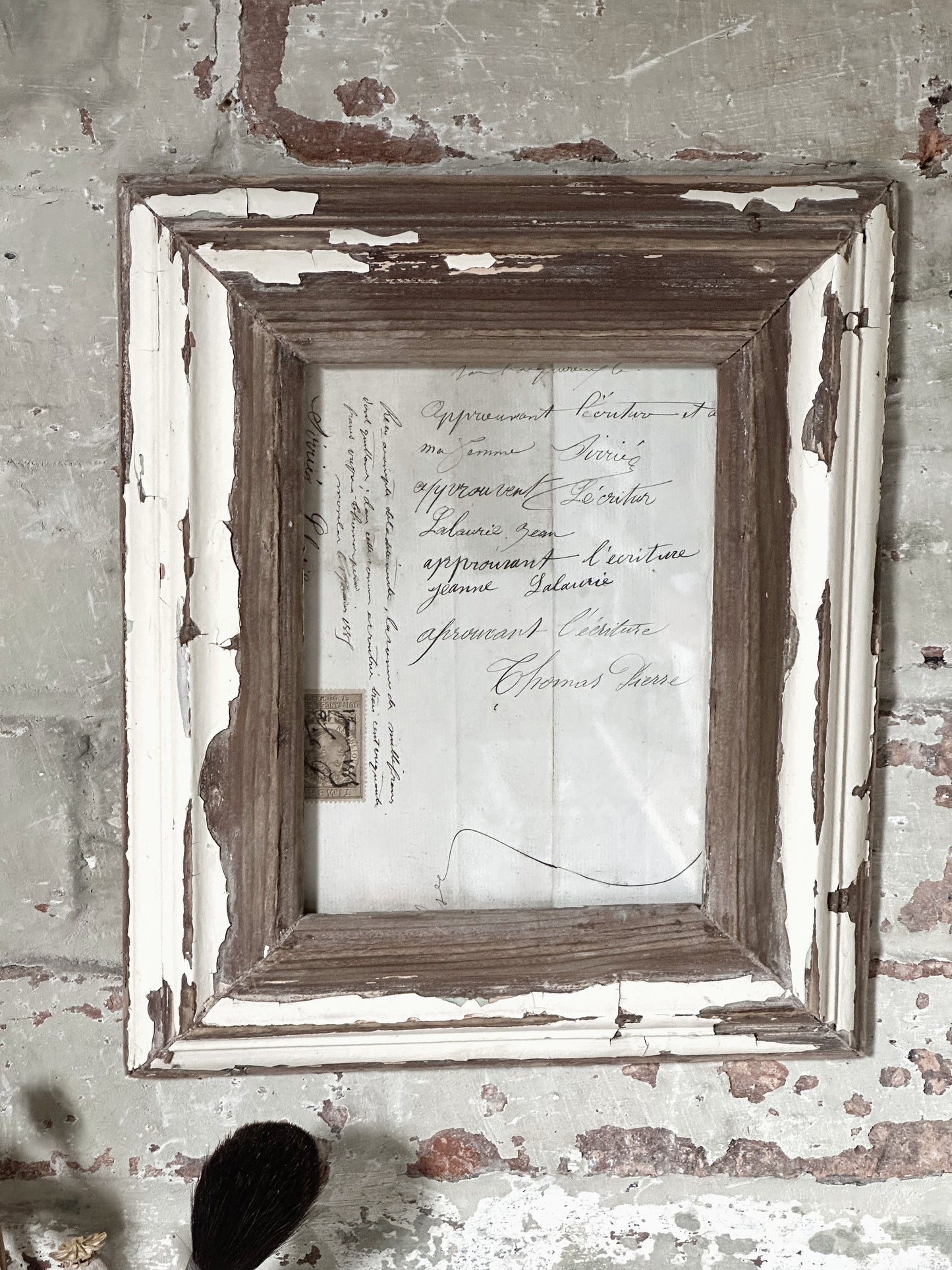 Recycled Wooden Frame by Luna Design Rectangle Simple E