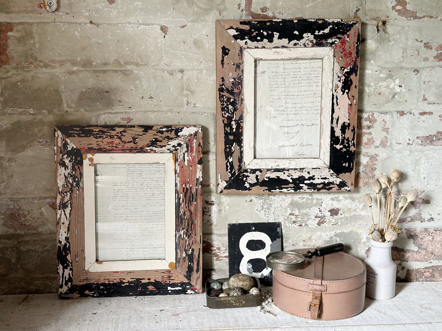 Recycled Wooden Frame by Luna Design A5 Rectangle B