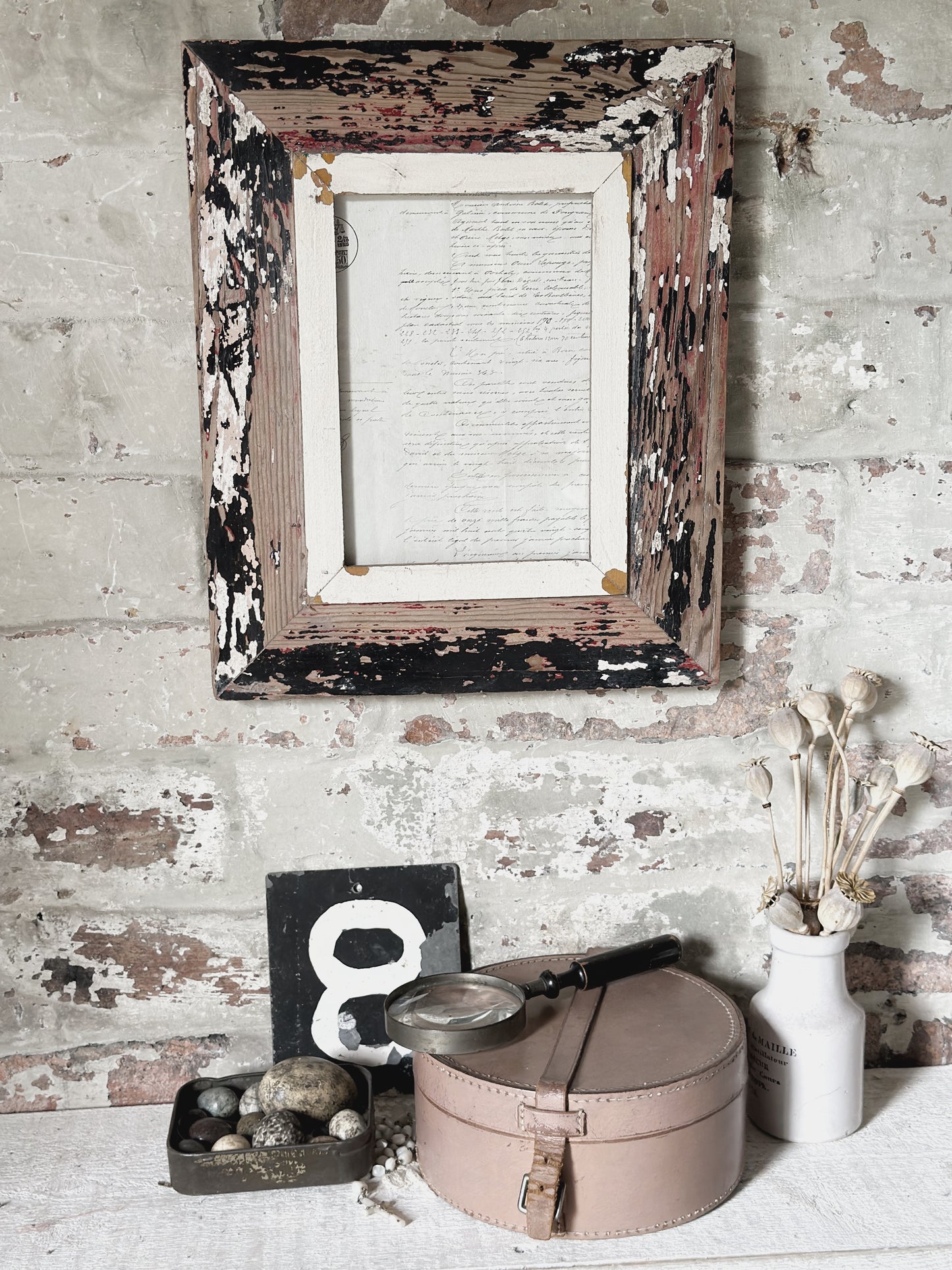 Recycled Wooden Frame by Luna Design A5 Rectangle C