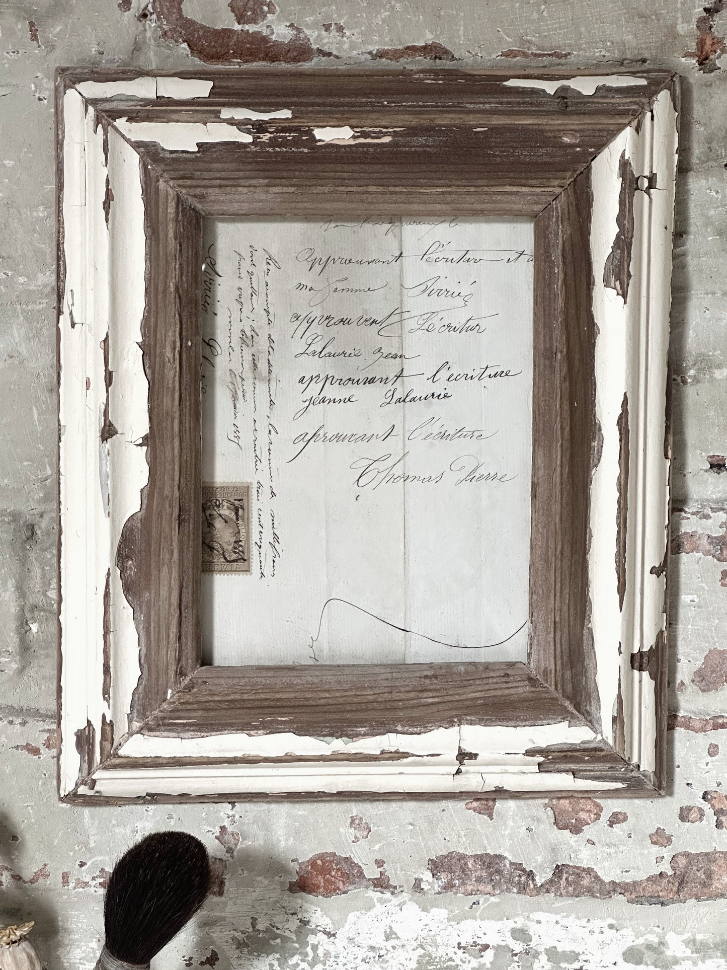 Recycled Wooden Frame by Luna Design Rectangle Simple E