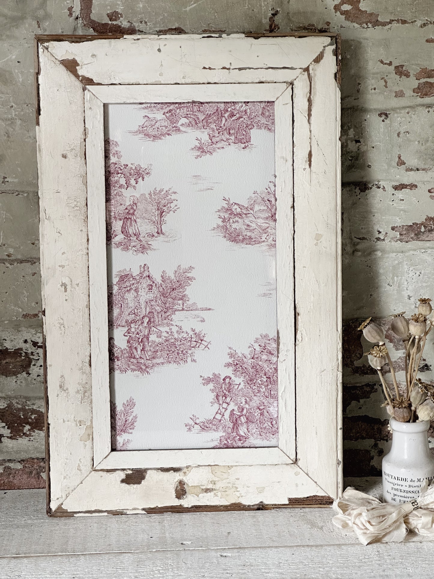 Recycled Wooden Frame by Luna Design A3 Skinny B