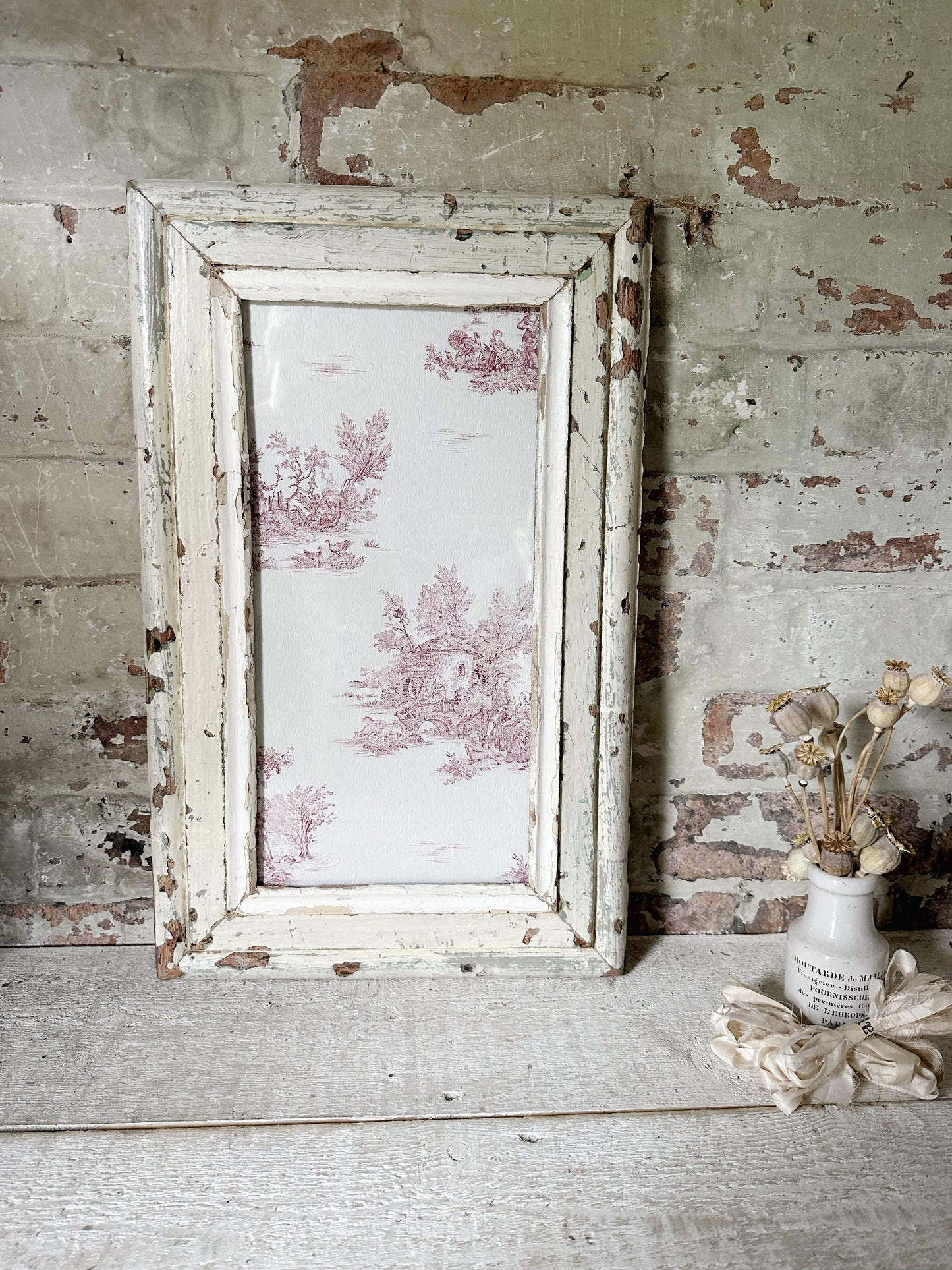Recycled Wooden Frame by Luna Design A3 Skinny C